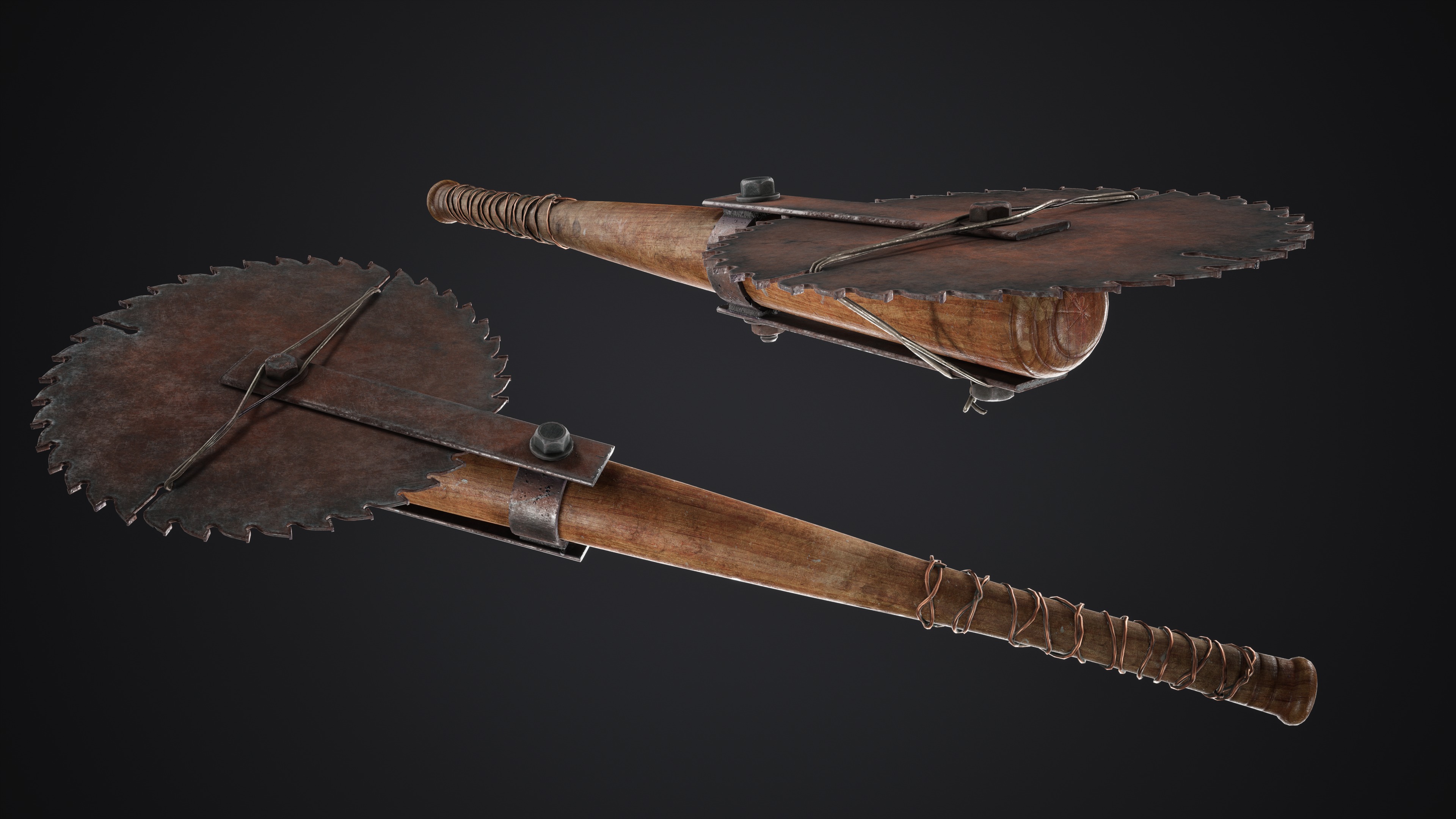 Apocalypse Bats Low-poly 3D model_43