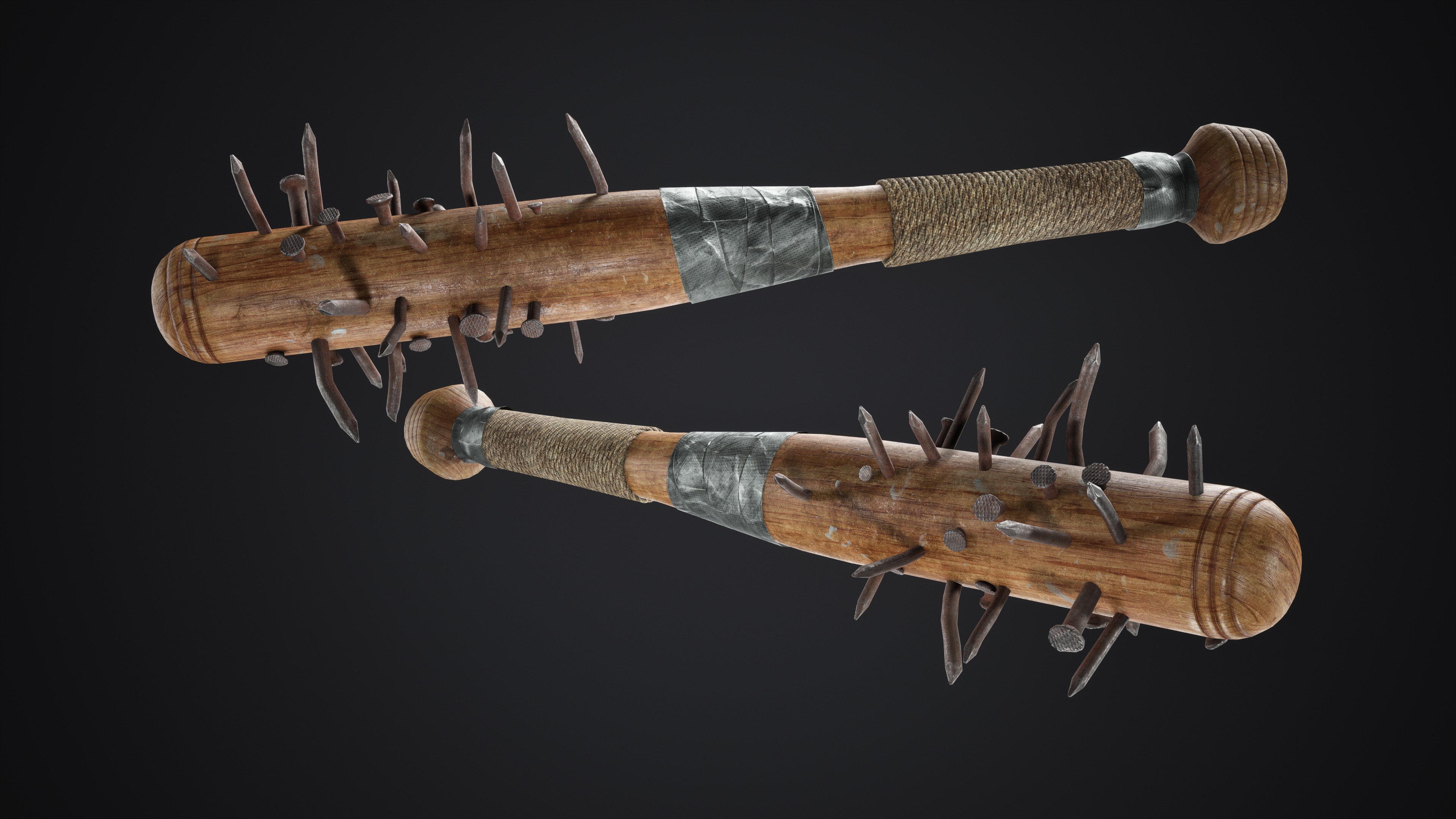 Apocalypse Bats Low-poly 3D model_12