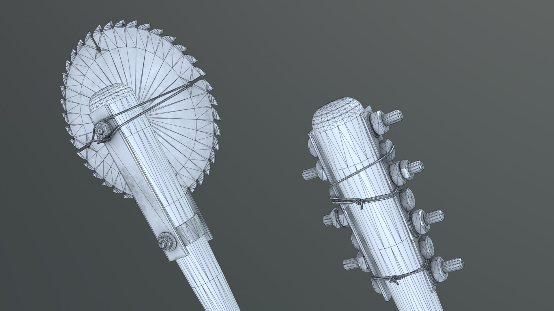 Apocalypse Bats Low-poly 3D model_52