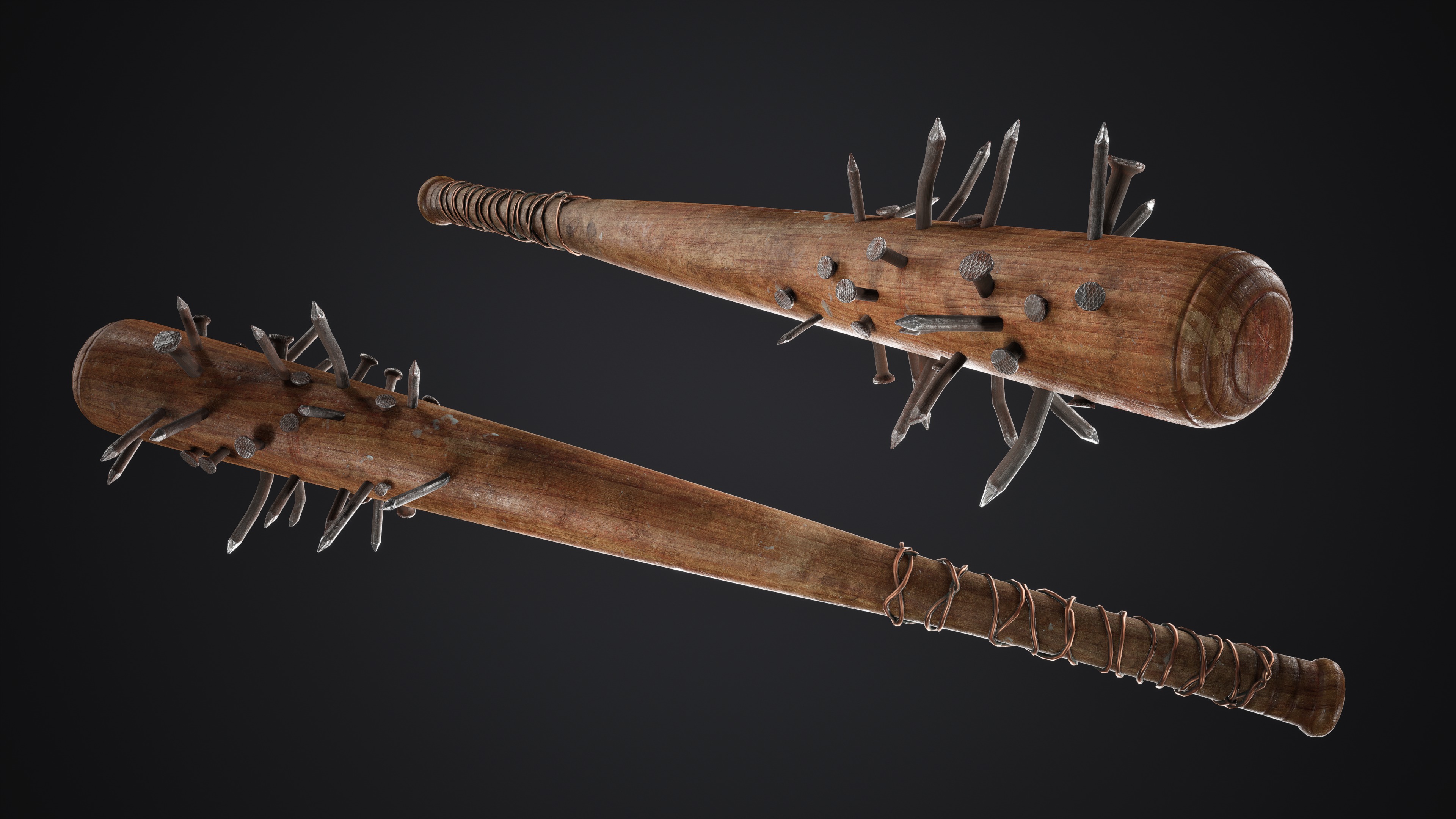 Apocalypse Bats Low-poly 3D model_42