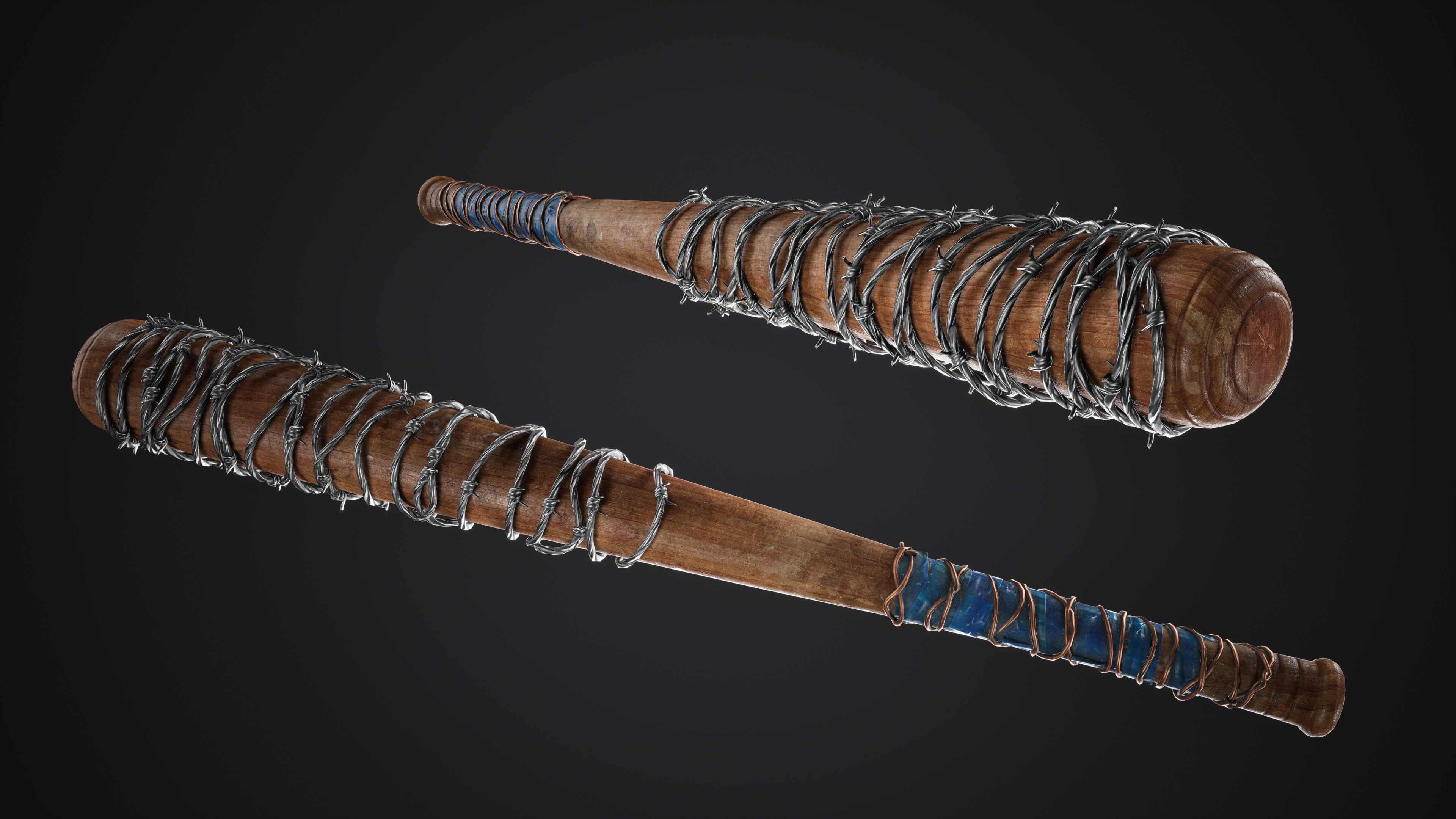 Apocalypse Bats Low-poly 3D model_29