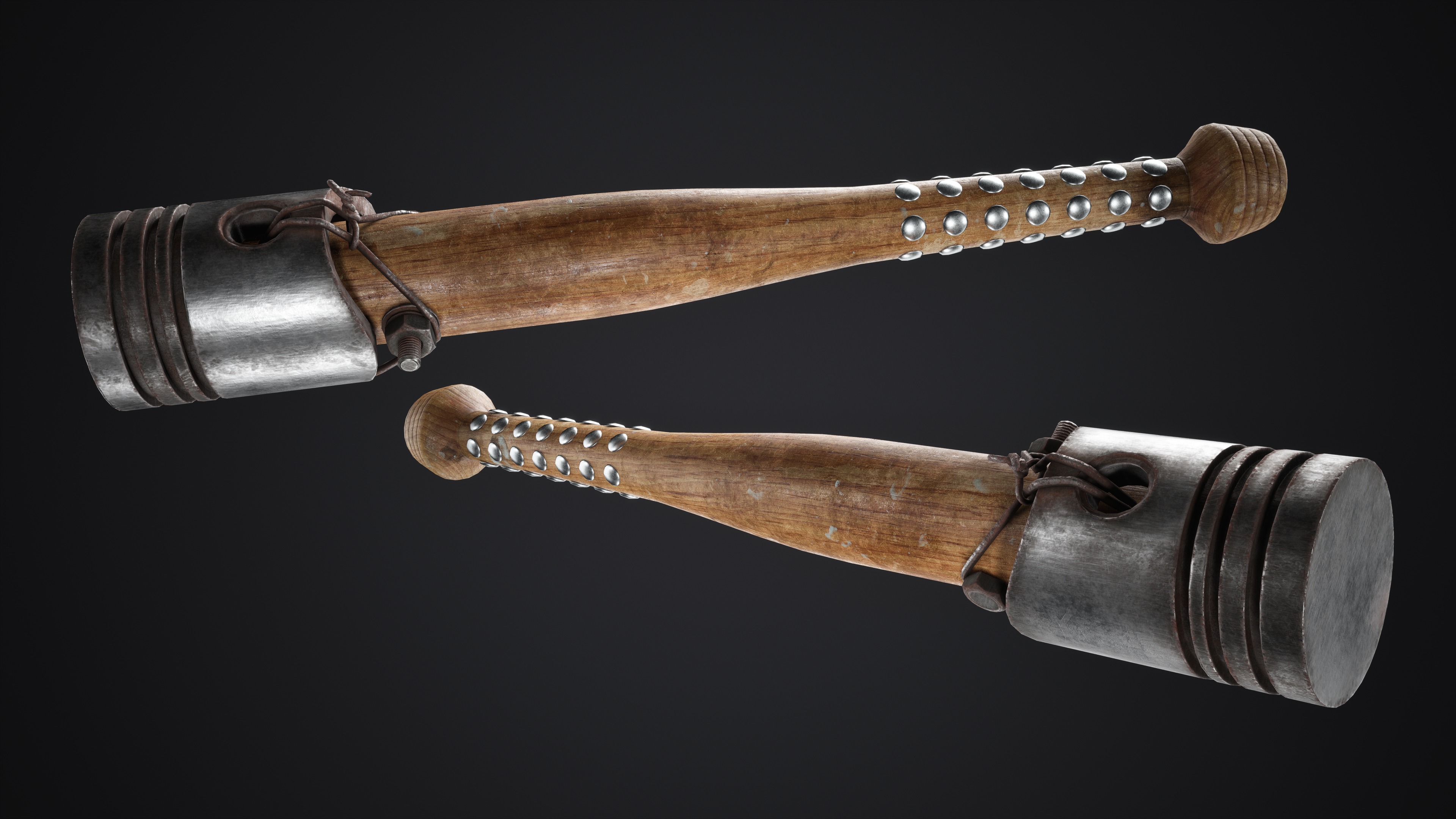 Apocalypse Bats Low-poly 3D model_25