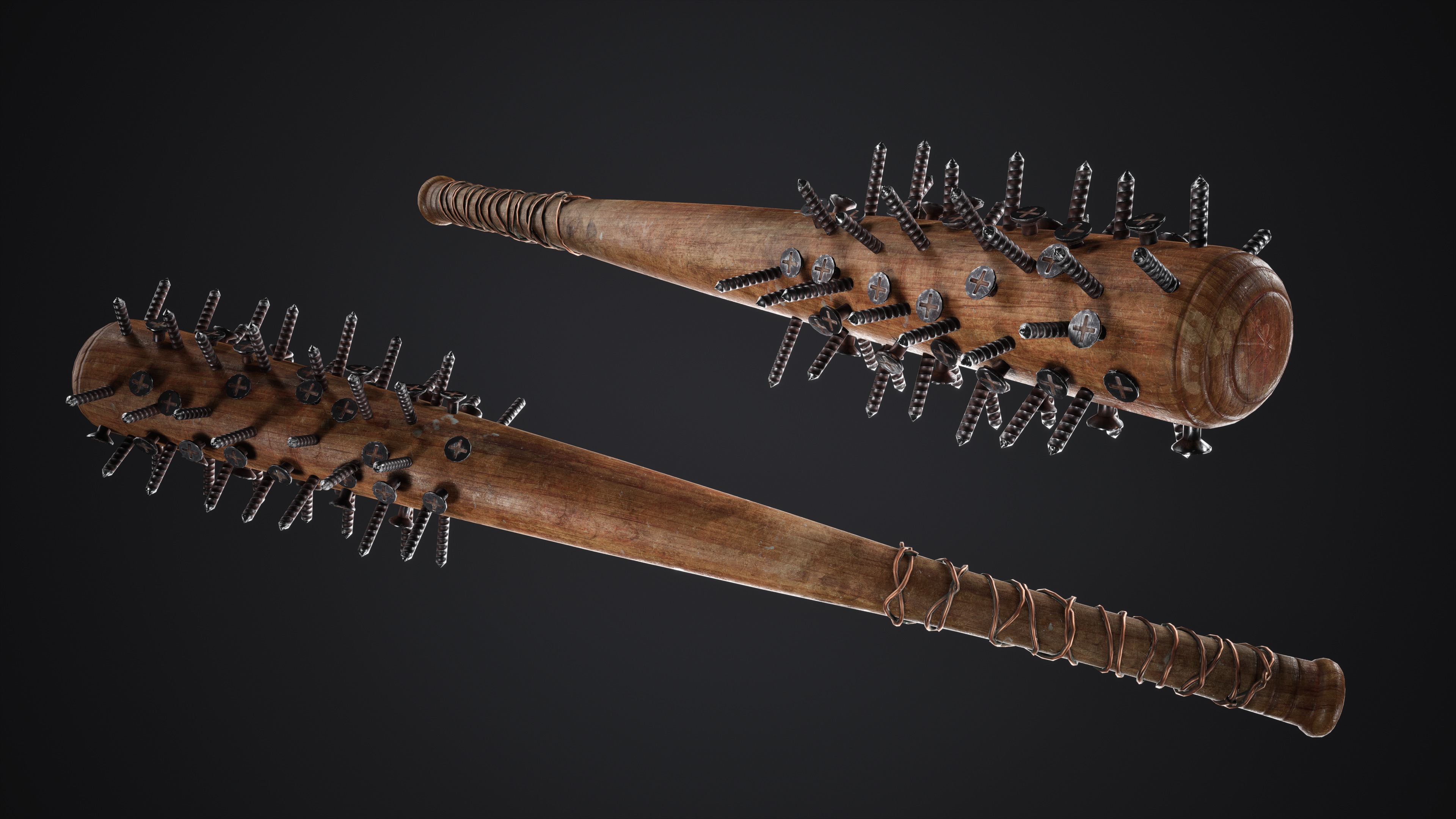 Apocalypse Bats Low-poly 3D model_41