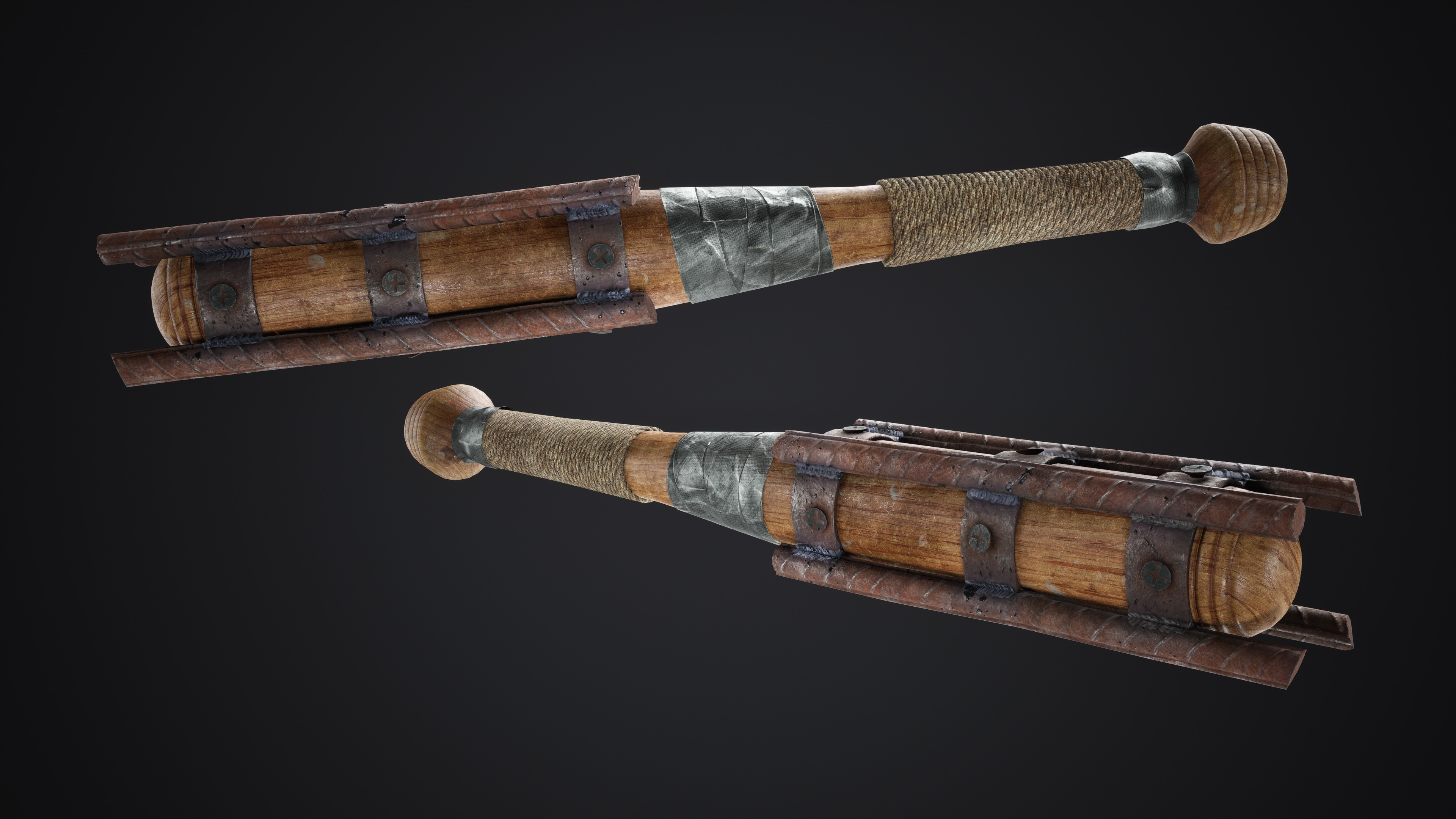 Apocalypse Bats Low-poly 3D model_15