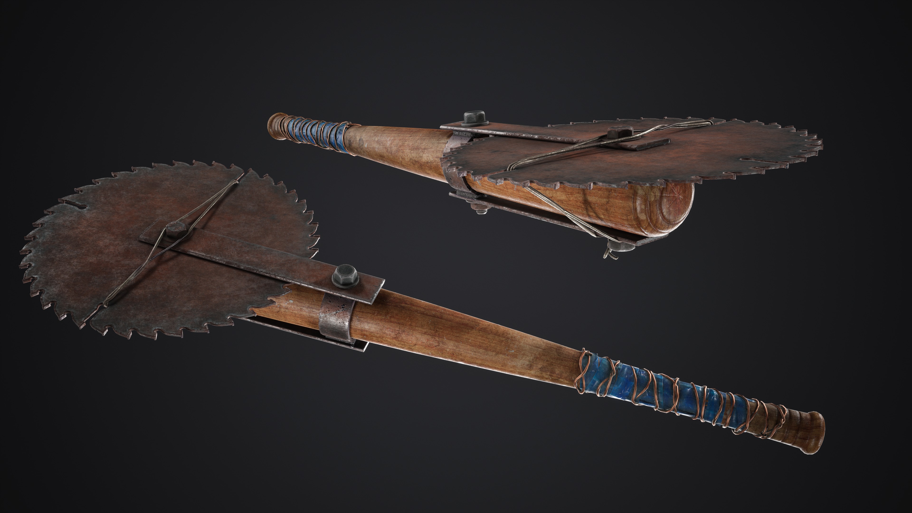 Apocalypse Bats Low-poly 3D model_33