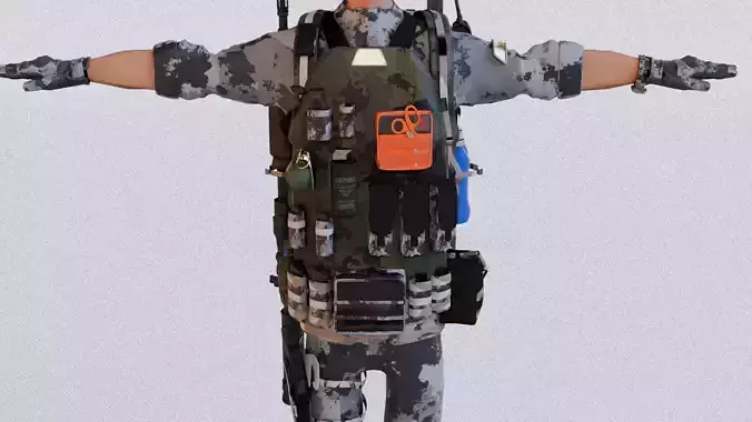 Full equipment soilder