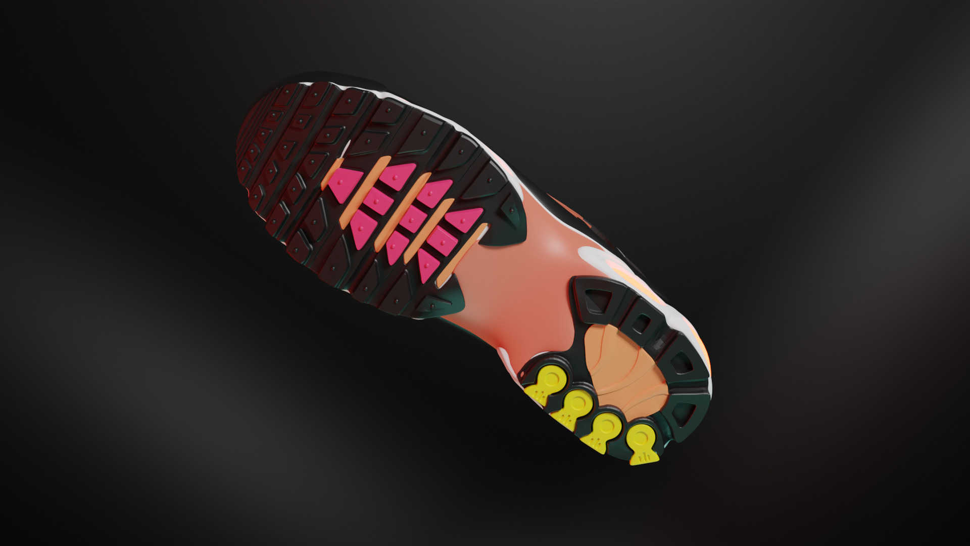 Nike Air Max Plus Og TN Tuned fashion sneaker USEFOR 3D PRINTING 3D print model_2