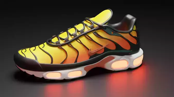 Nike Air Max Plus Og TN Tuned fashion sneaker USEFOR 3D PRINTING 3D print model