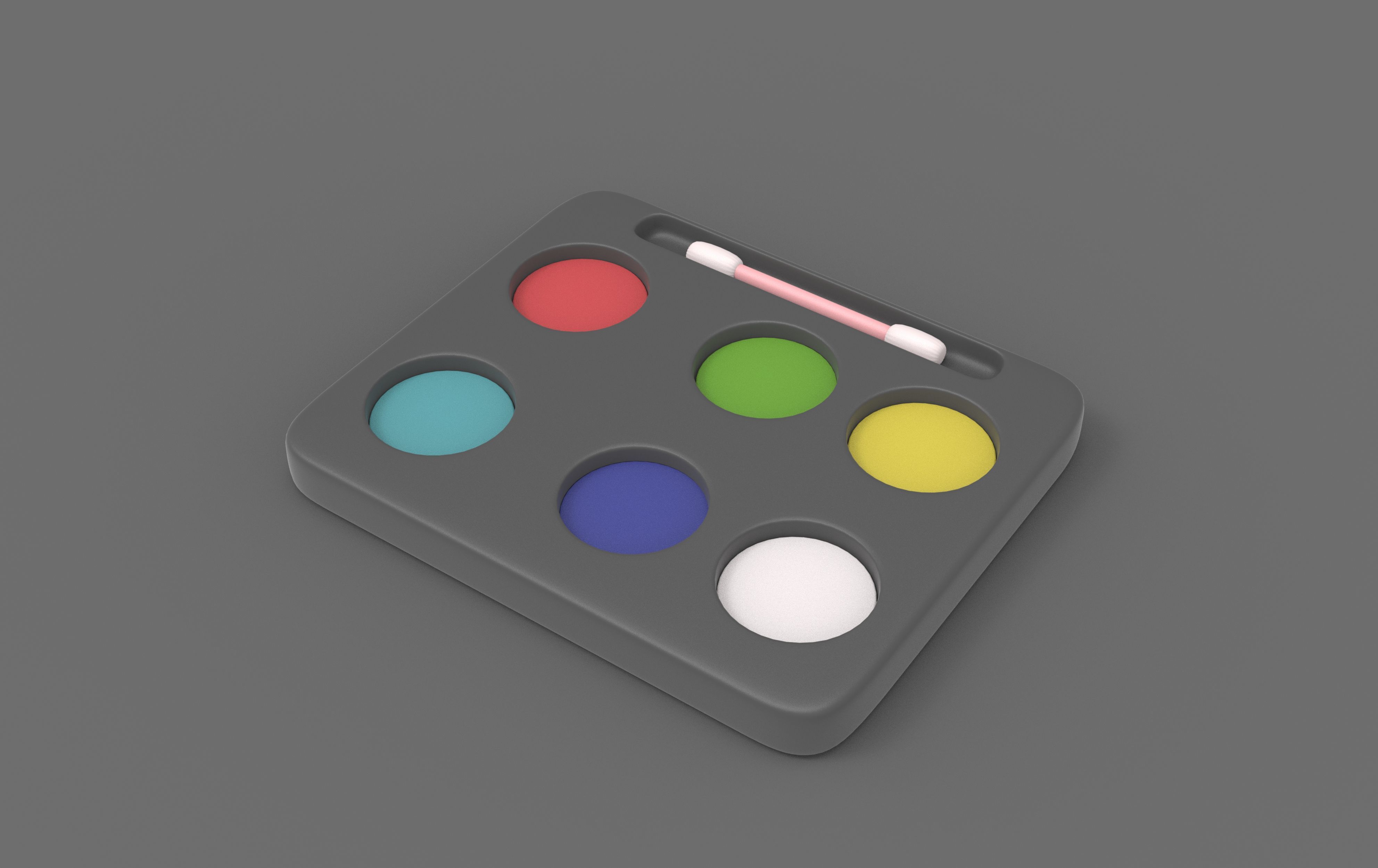 Color mixing 3D model_2