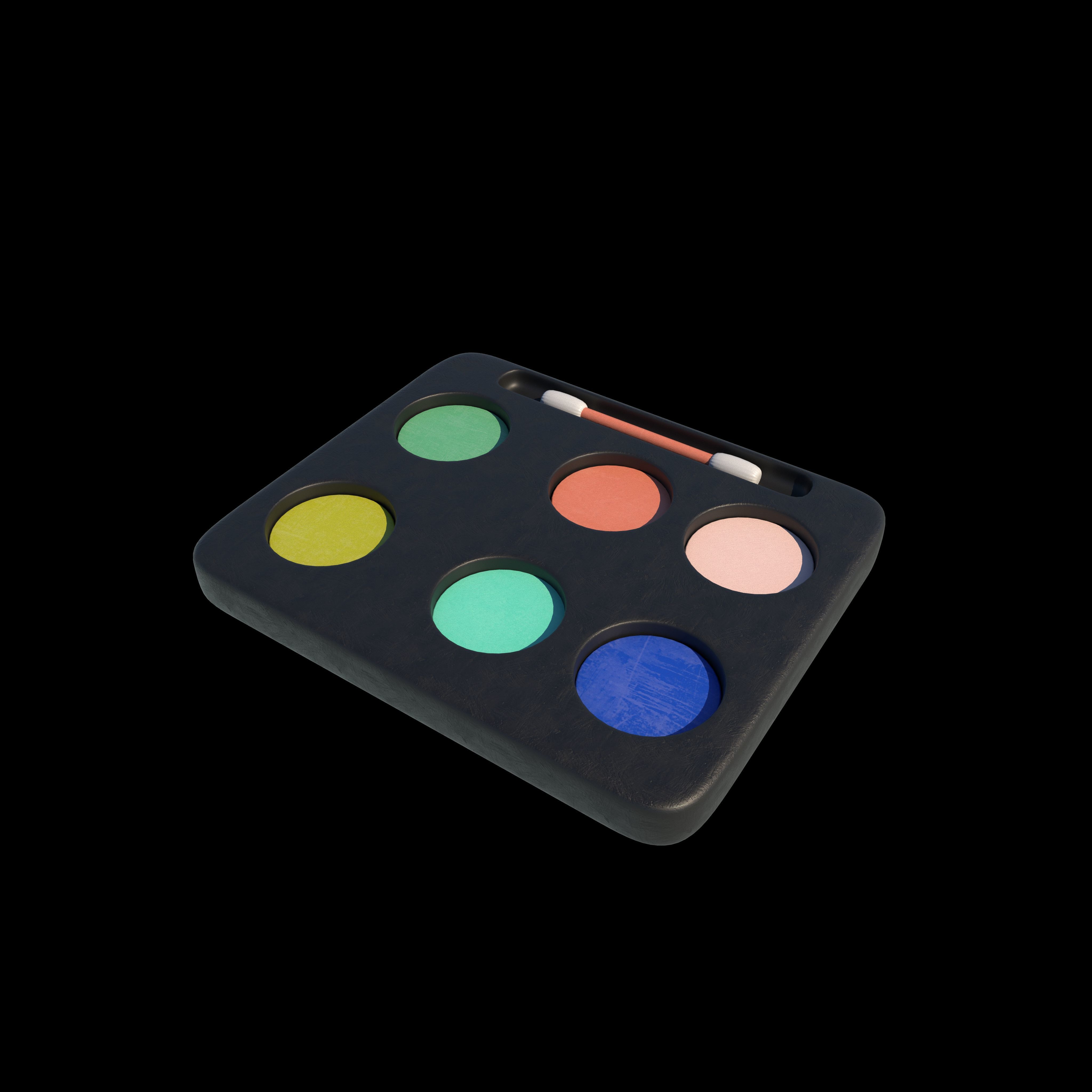 Color mixing 3D model_4