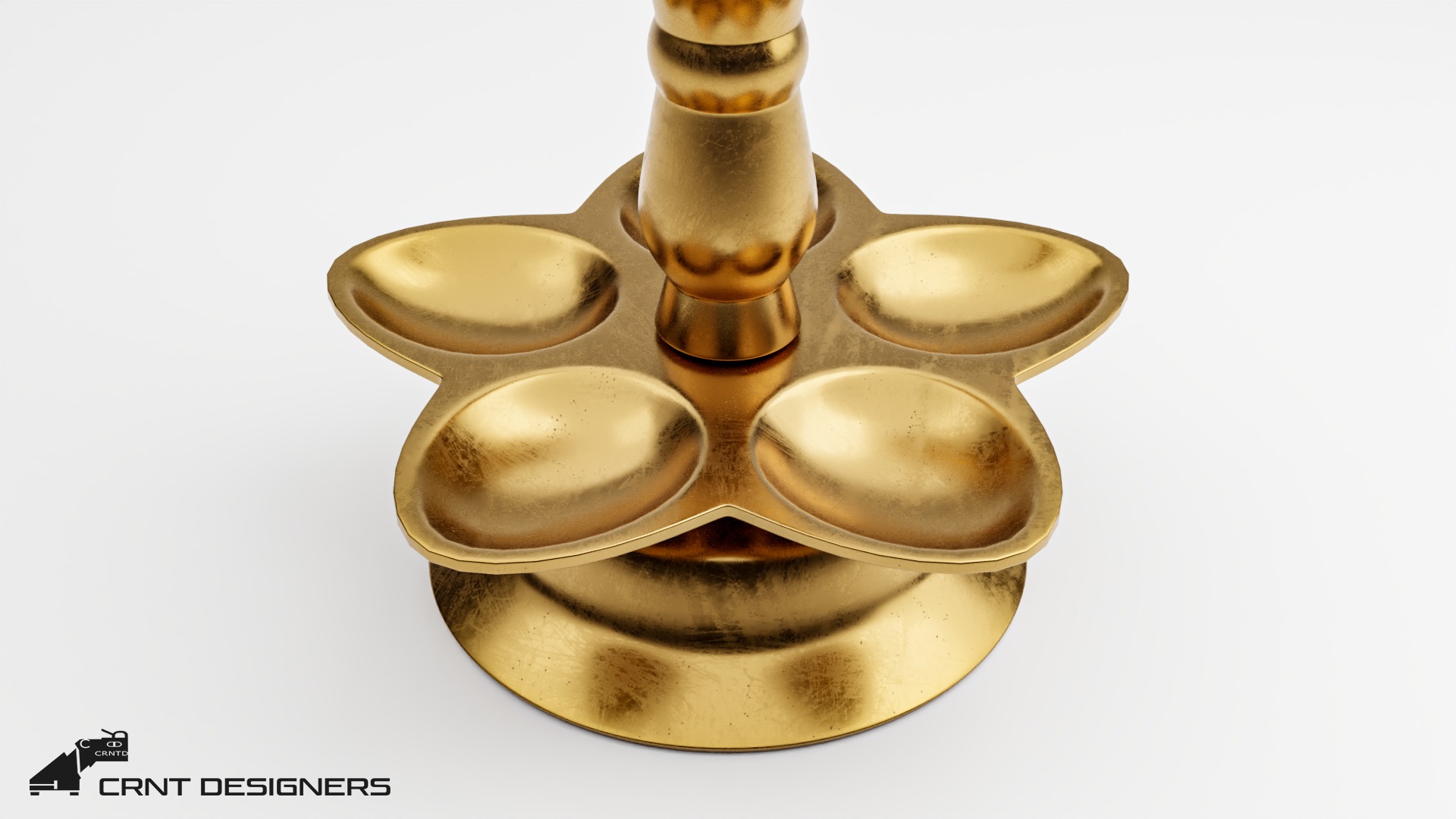 Pooja Samai-Indian Lamp 3D model_6