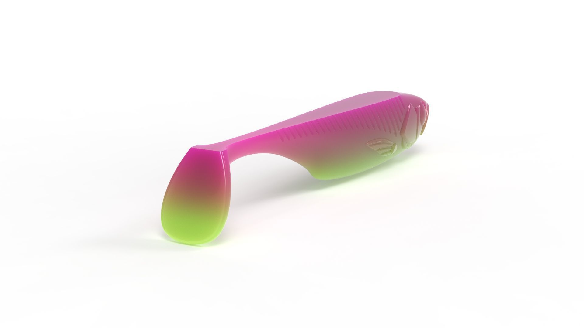 Open pour mold for swimbait 140mm 3D print model_16