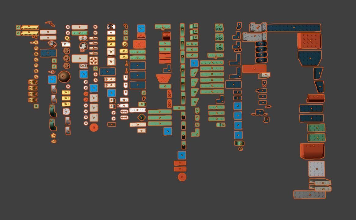PixelBricks3D - Lego Christmas Santa Delivery Truck 3D print model_2