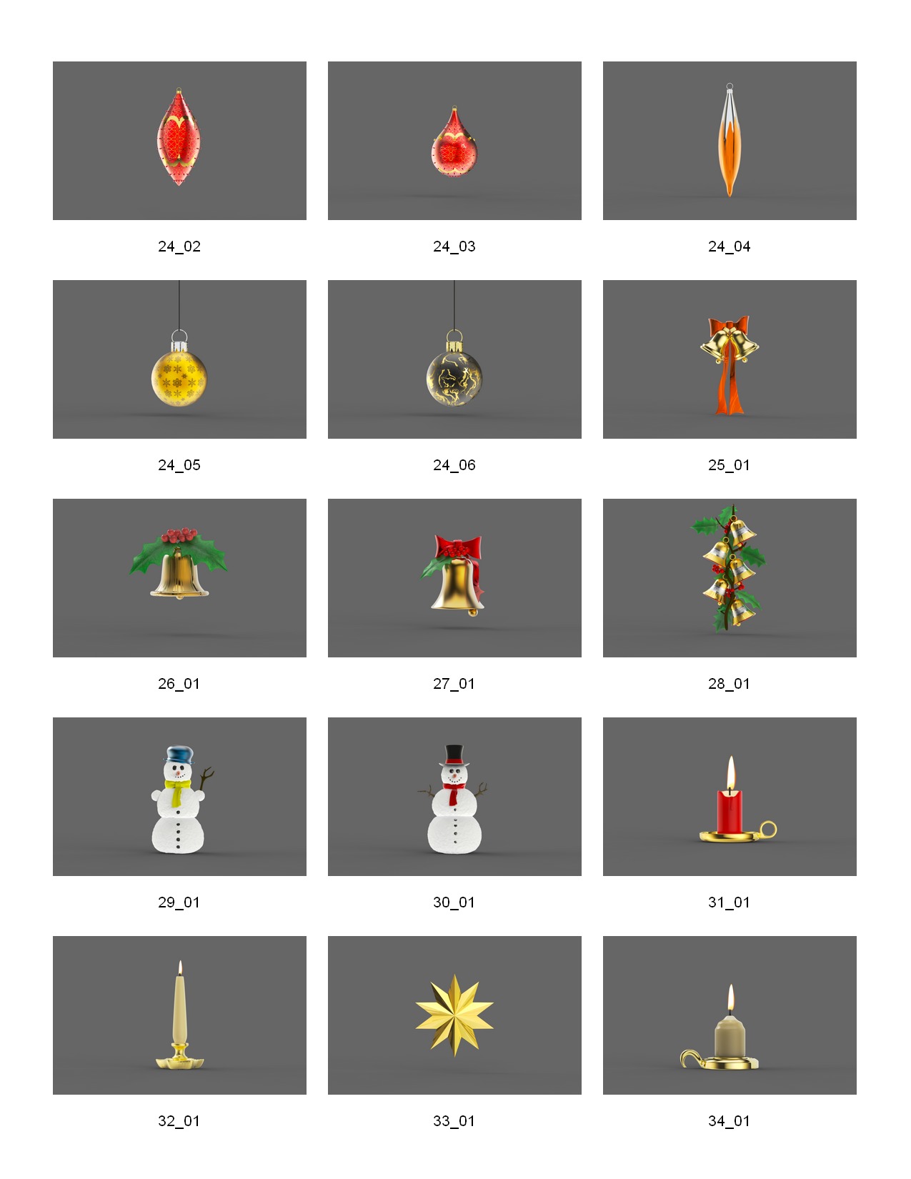 Dosch 3D - Christmas V3 3D model_17