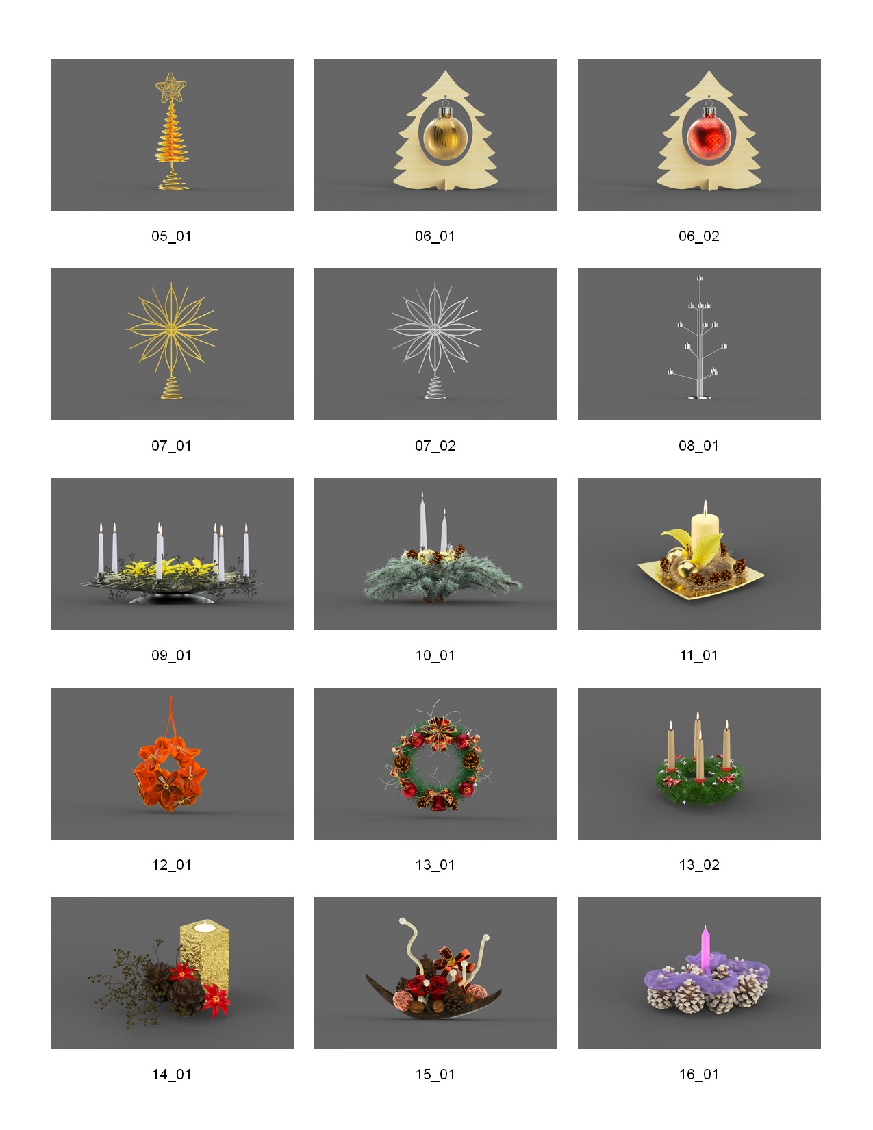 Dosch 3D - Christmas V3 3D model_16