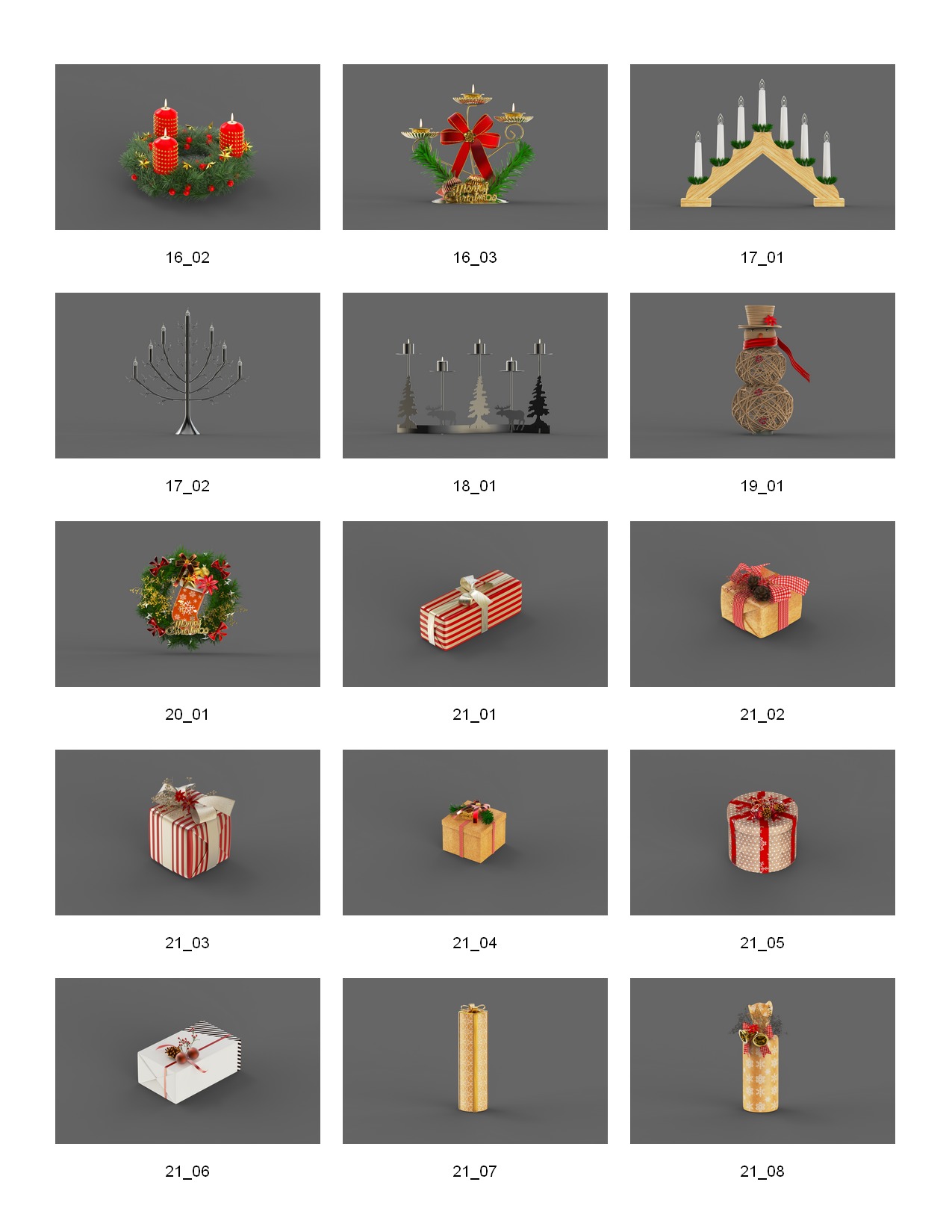 Dosch 3D - Christmas V3 3D model_18