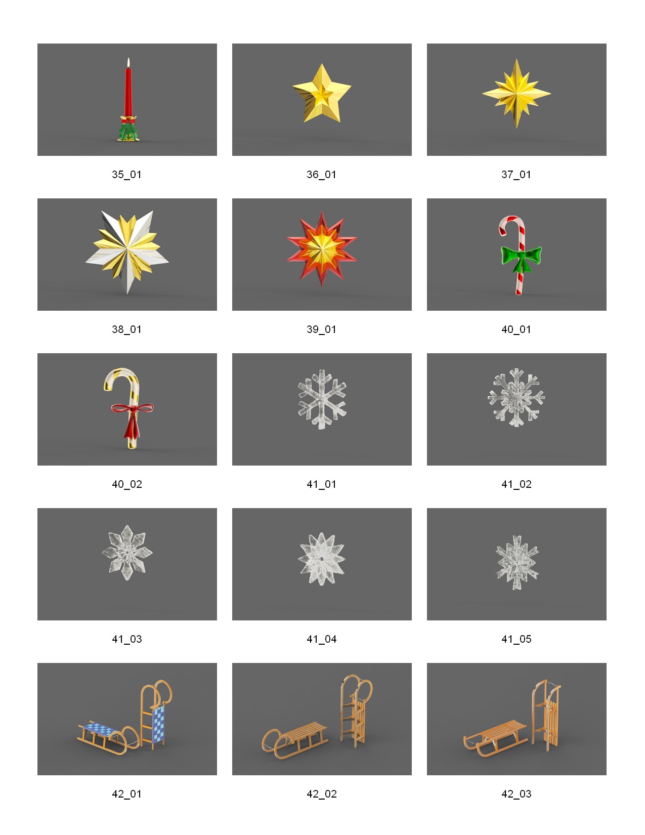 Dosch 3D - Christmas V3 3D model_15