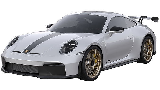 Porsche 911 GT3 2025 3D model | CGTrader