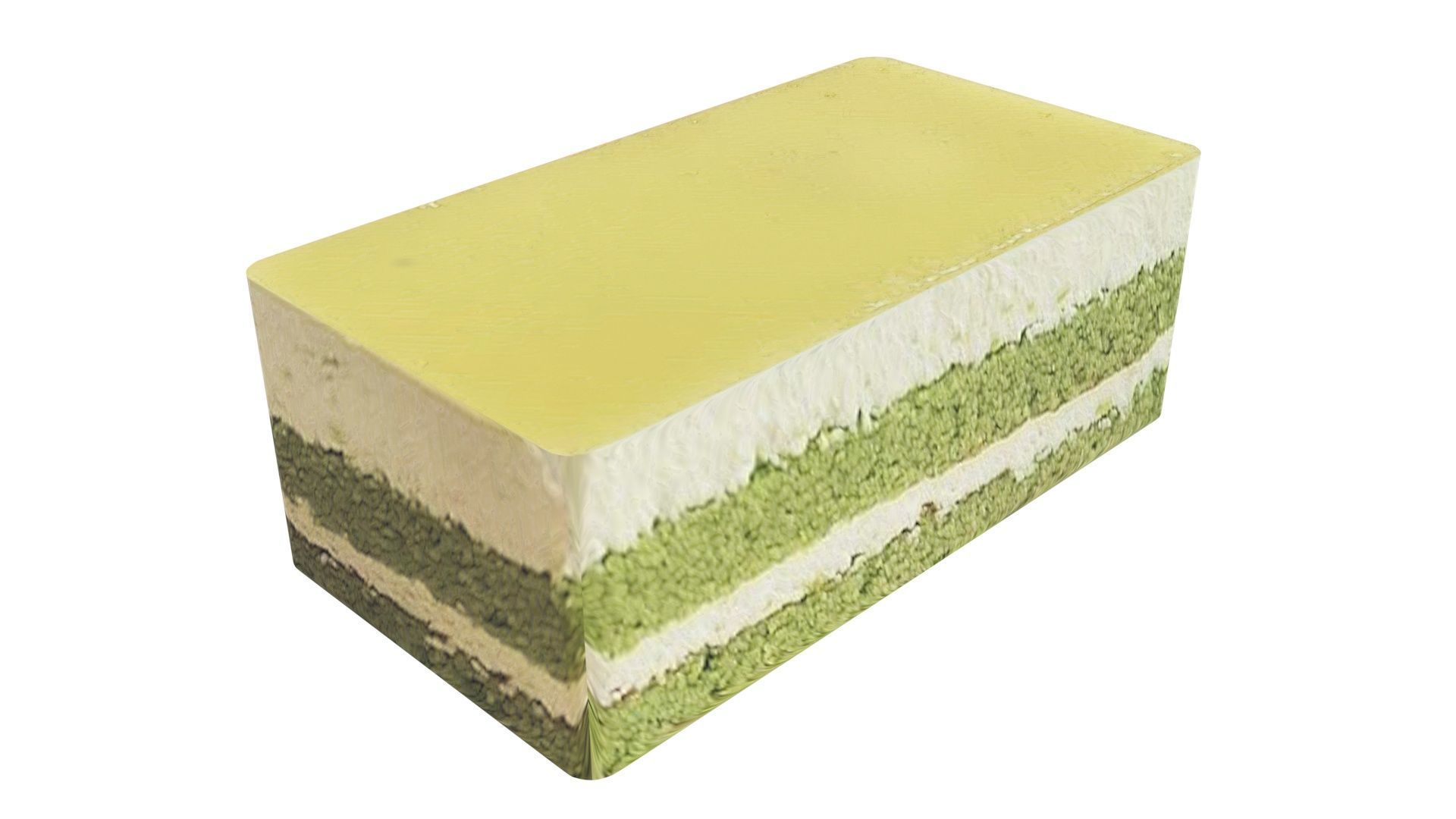 Green Cake 3D model_12