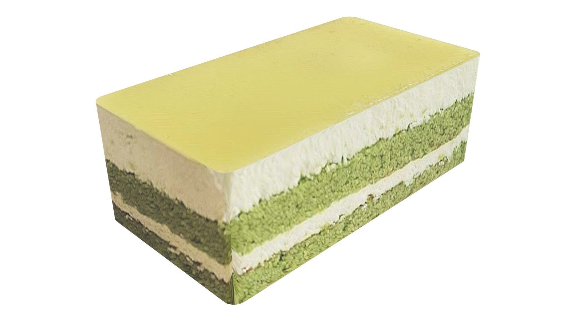 Green Cake 3D model_7