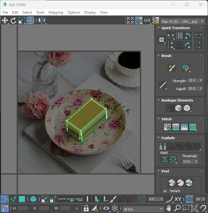 Green Cake 3D model_29