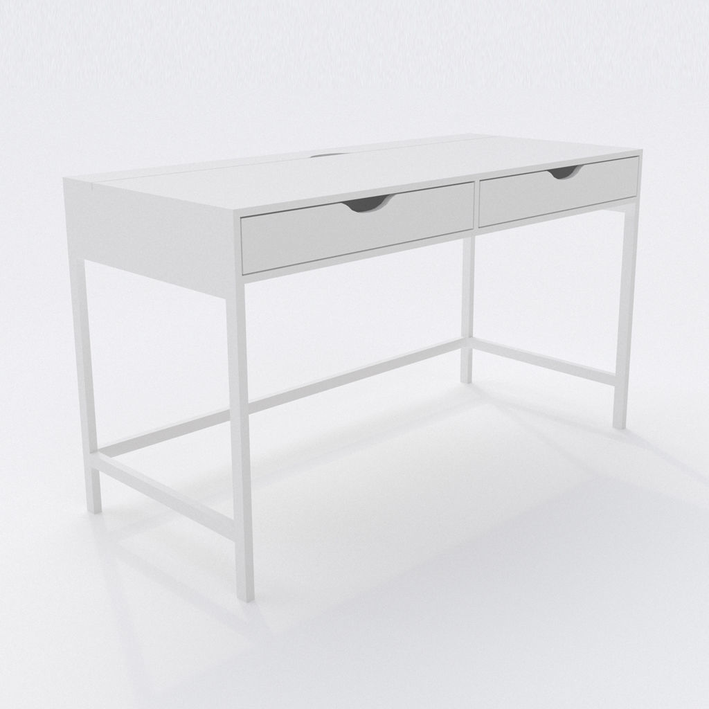 IKEA - ALEX Desk Low-poly 3D model_3