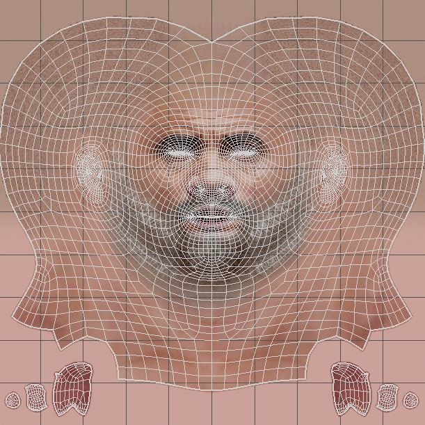 Pep Guardiola Character  Low-poly 3D model_26