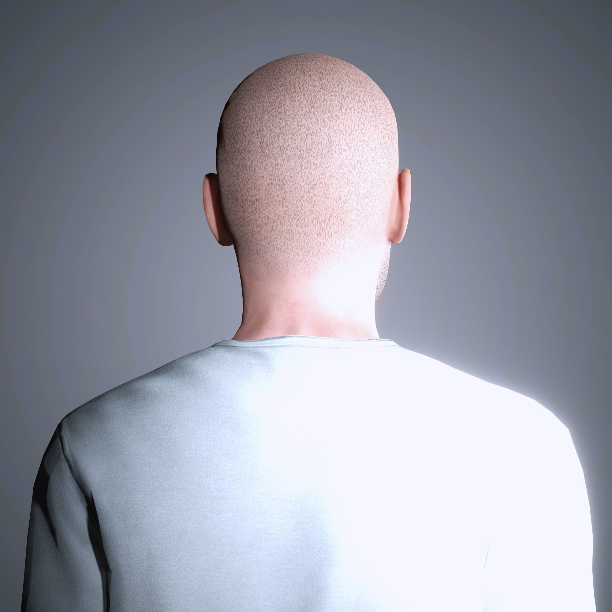 Pep Guardiola Character  Low-poly 3D model_5