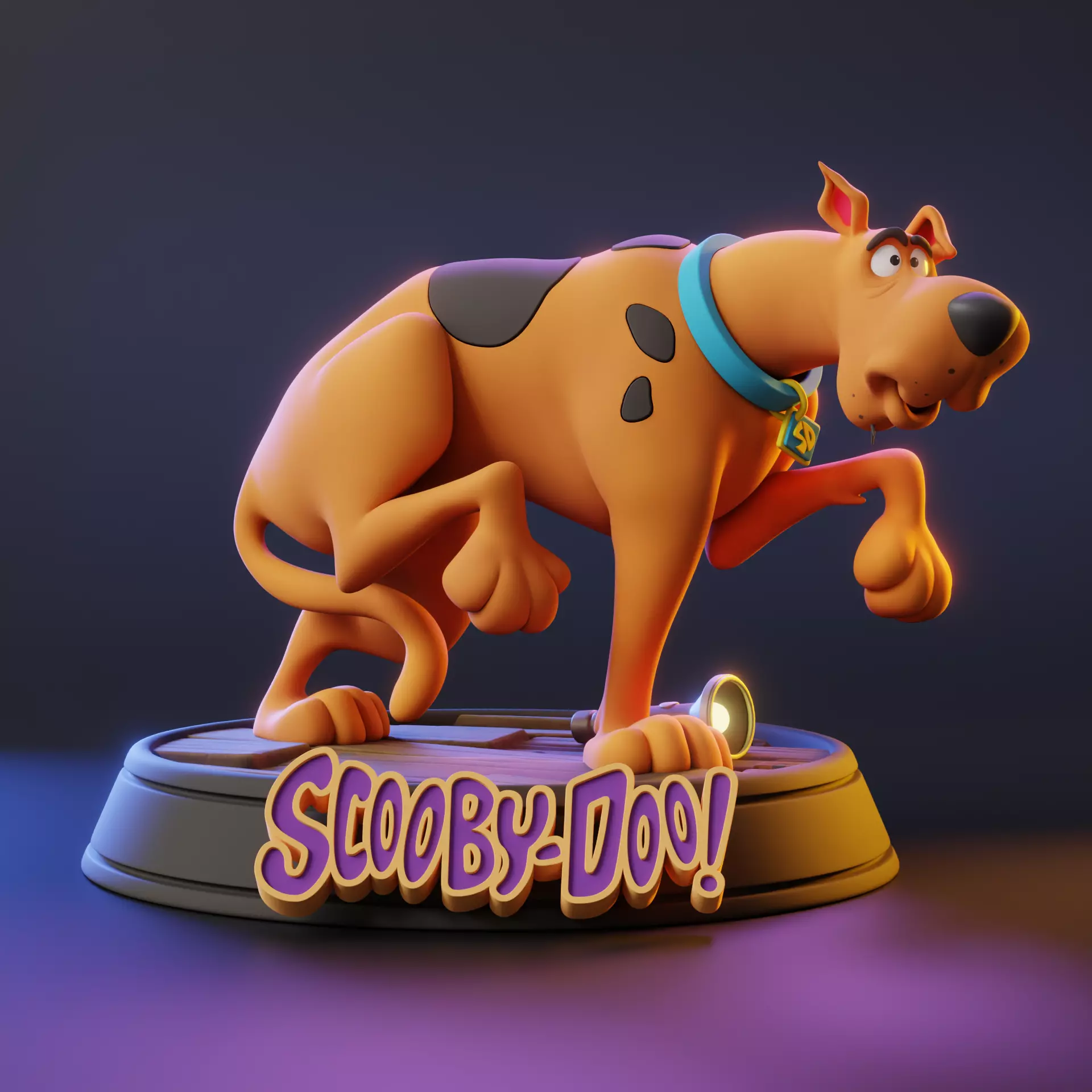Scooby Doo for printing 3D print model