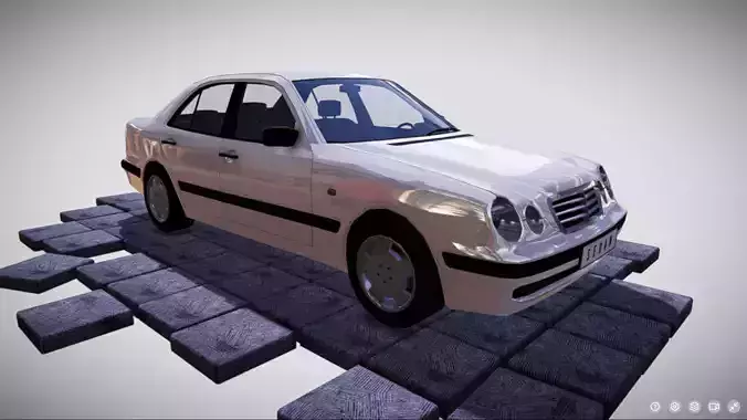 Classic Sedan 3D Model