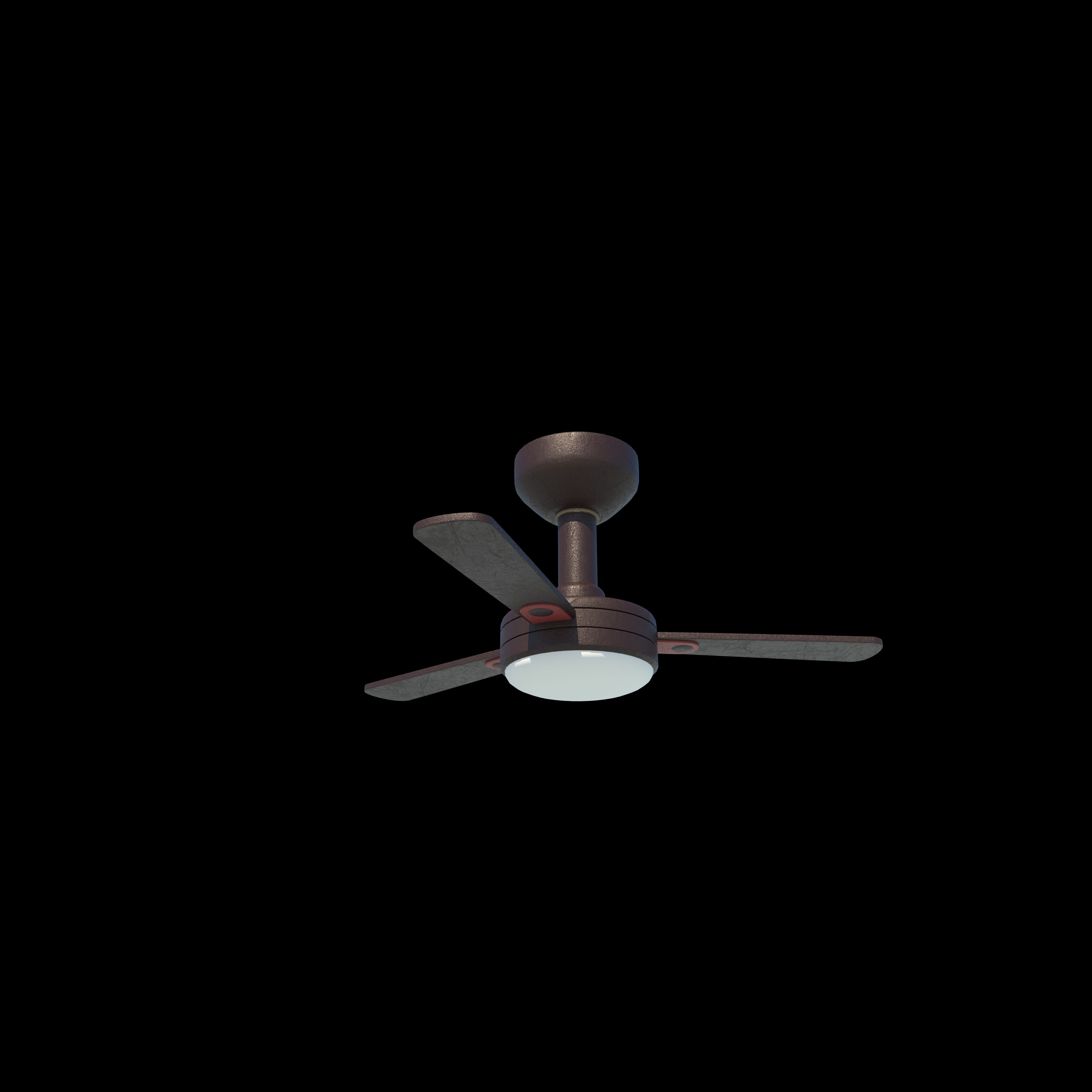 Ceiling Fan 3D model_2