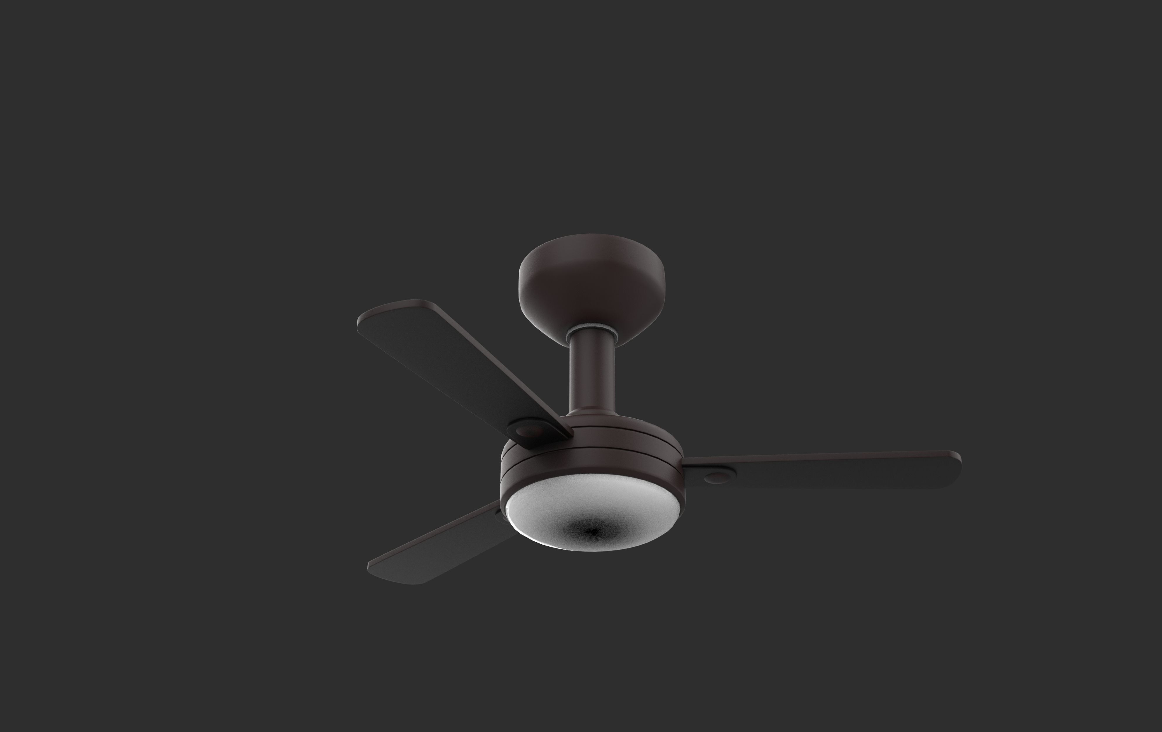 Ceiling Fan 3D model_4