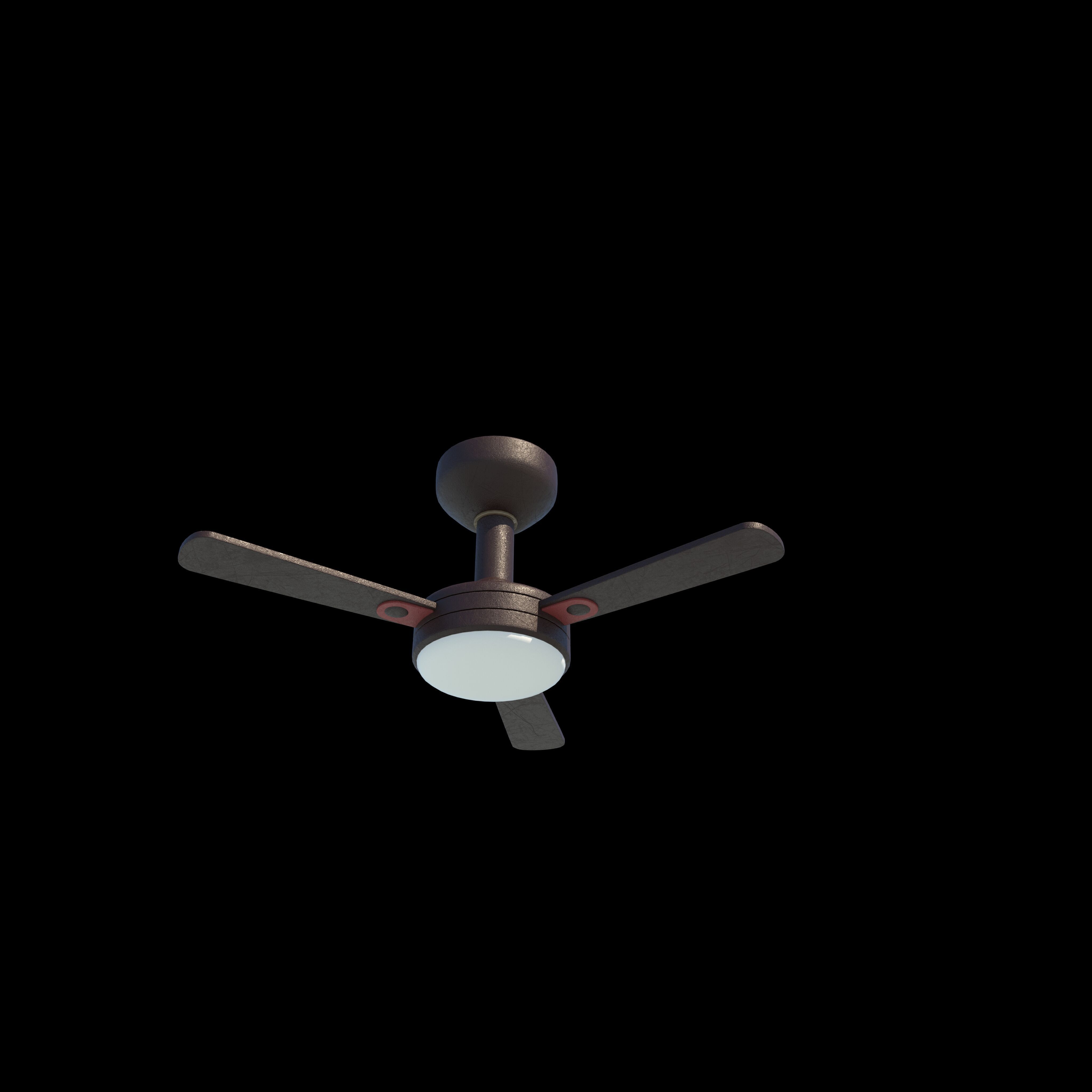 Ceiling Fan 3D model_3