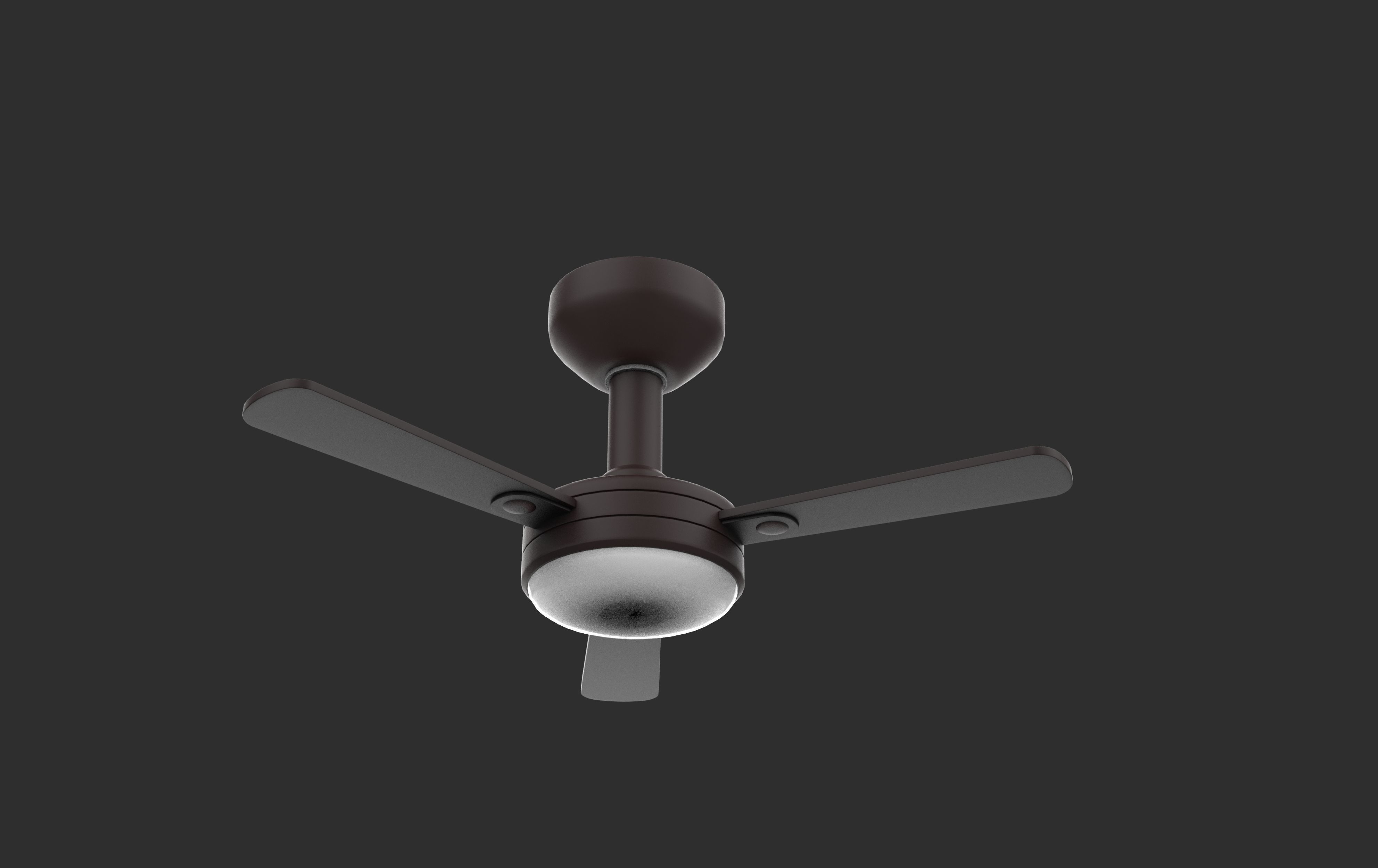 Ceiling Fan 3D model_6