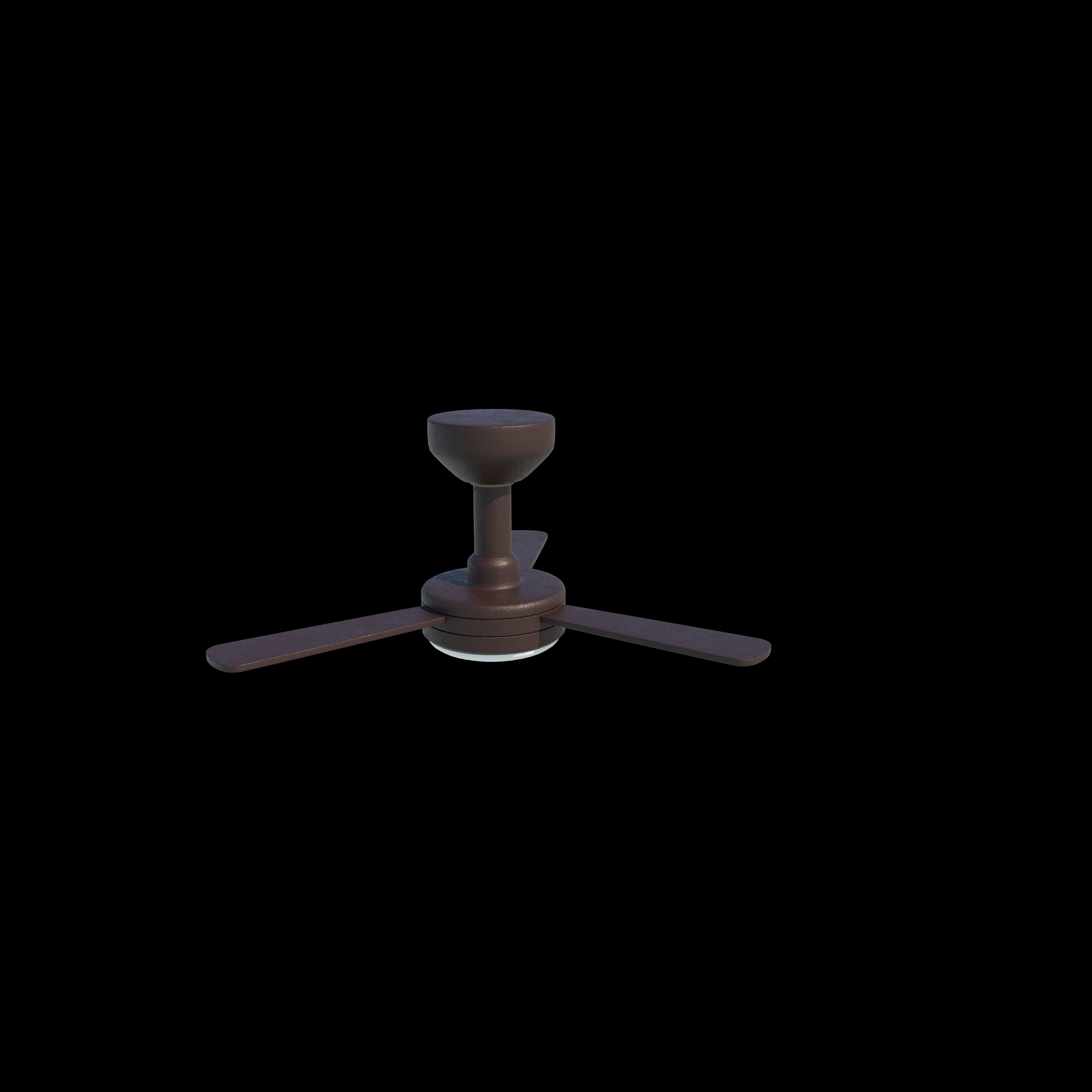 Ceiling Fan 3D model_9