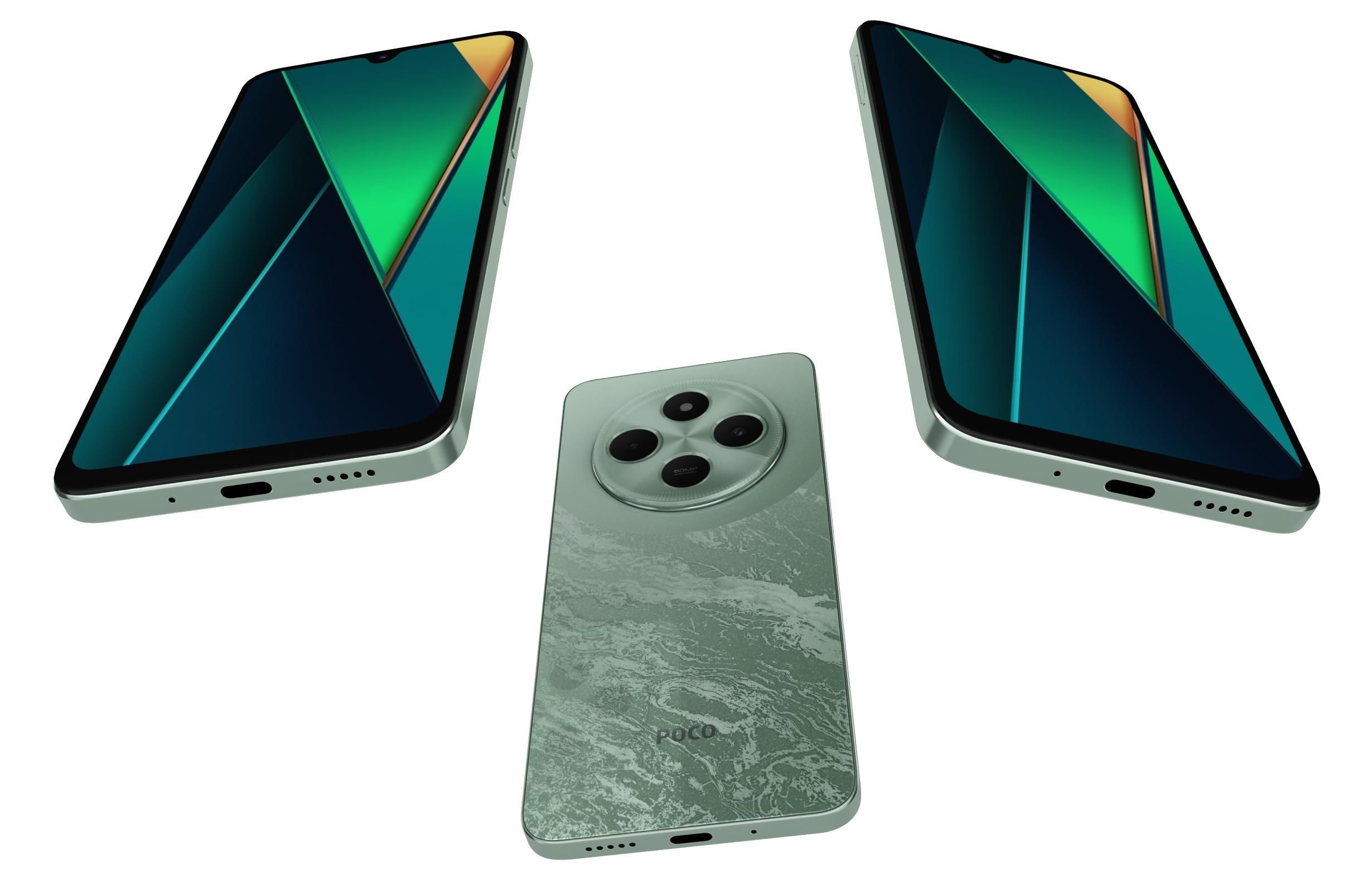 Xiaomi Poco C75 and Oppo Find X8 3D Model Collection_77