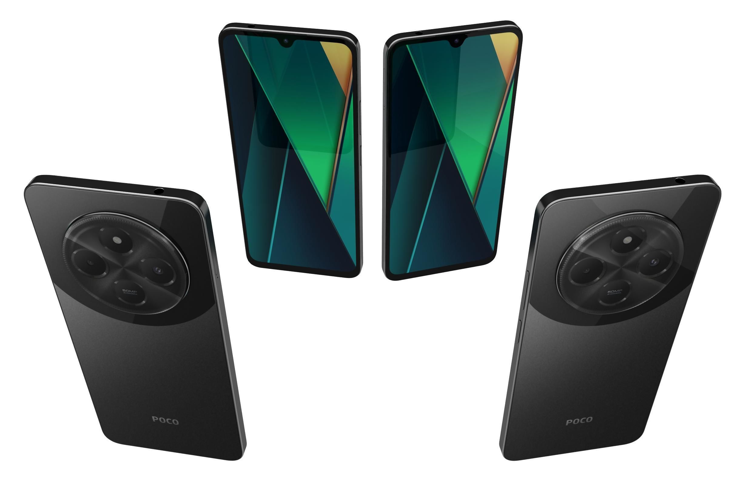 Xiaomi Poco C75 and Oppo Find X8 3D Model Collection_46