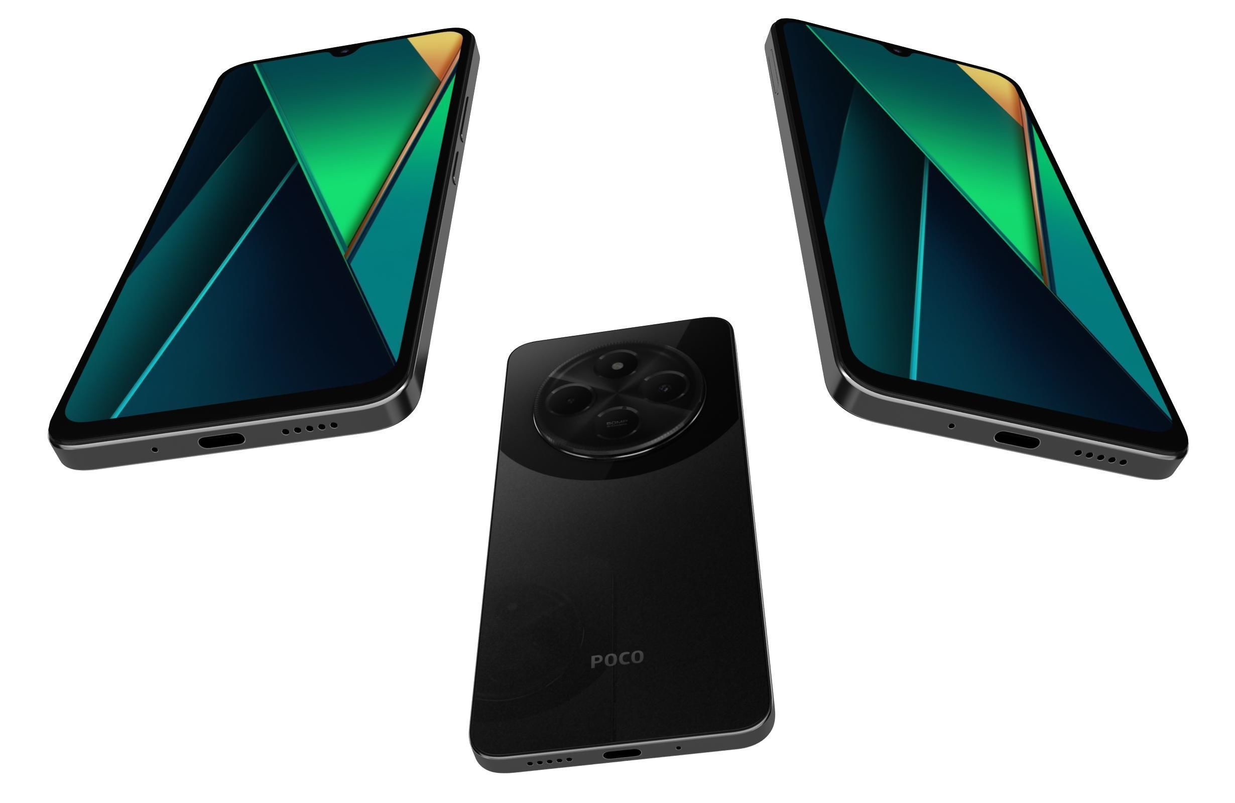 Xiaomi Poco C75 and Oppo Find X8 3D Model Collection_27