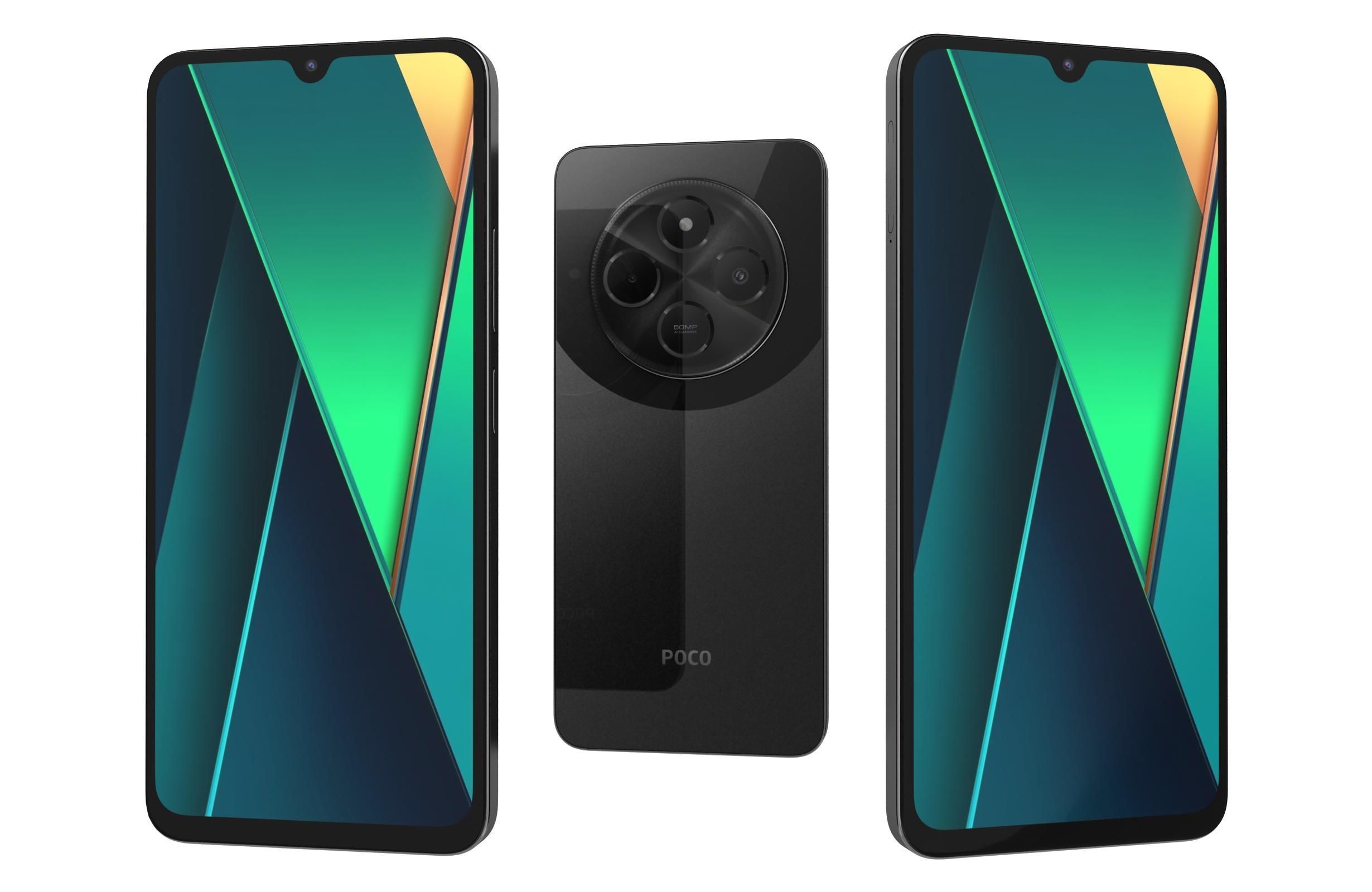 Xiaomi Poco C75 and Oppo Find X8 3D Model Collection_6