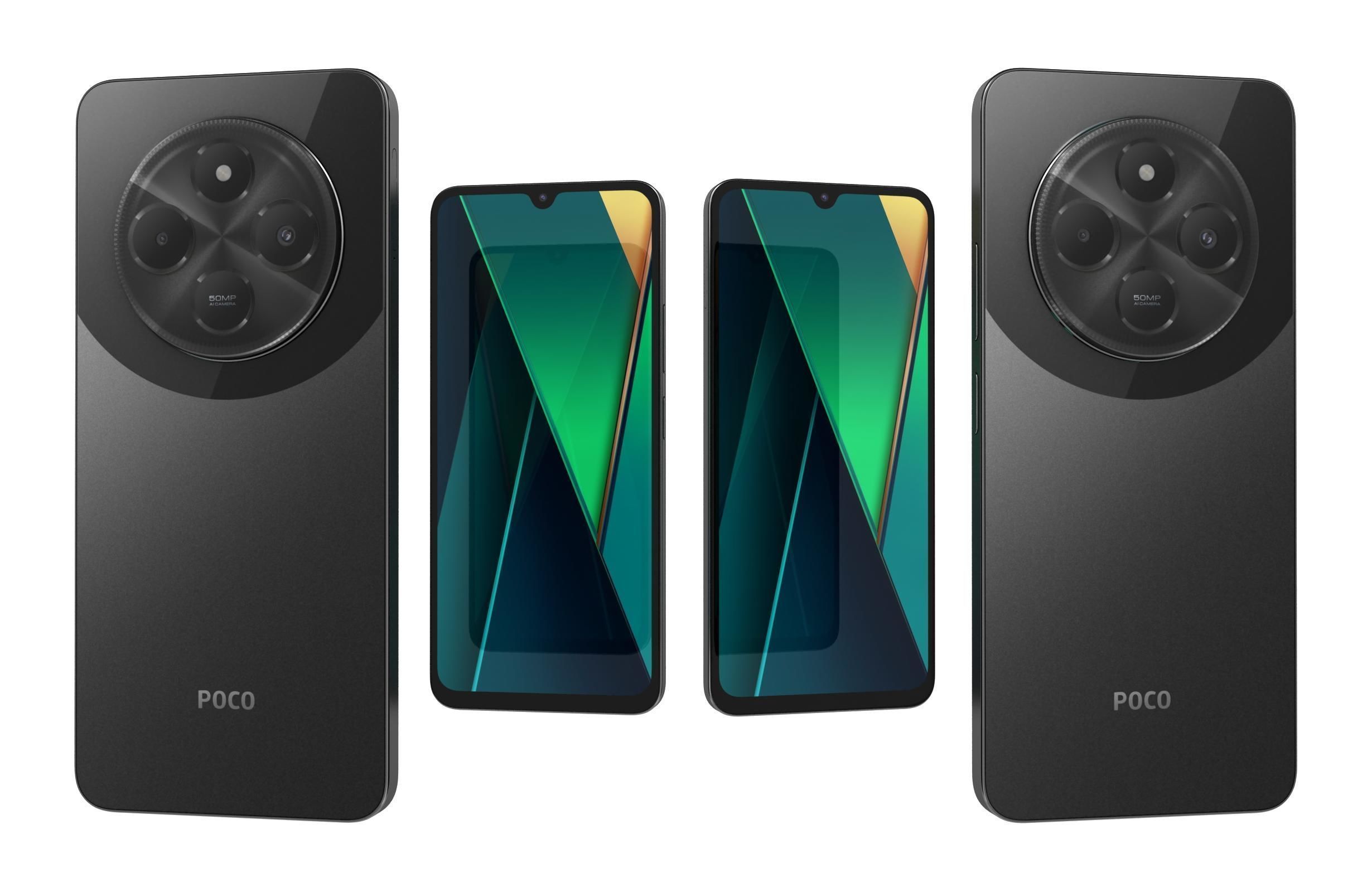 Xiaomi Poco C75 and Oppo Find X8 3D Model Collection_56