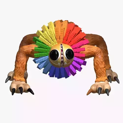 Yarnaby Poppy Playtime 4 Low-poly 3D model