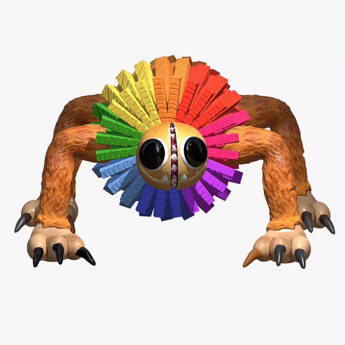 Yarnaby Poppy Playtime 4 Low-poly 3D model_0