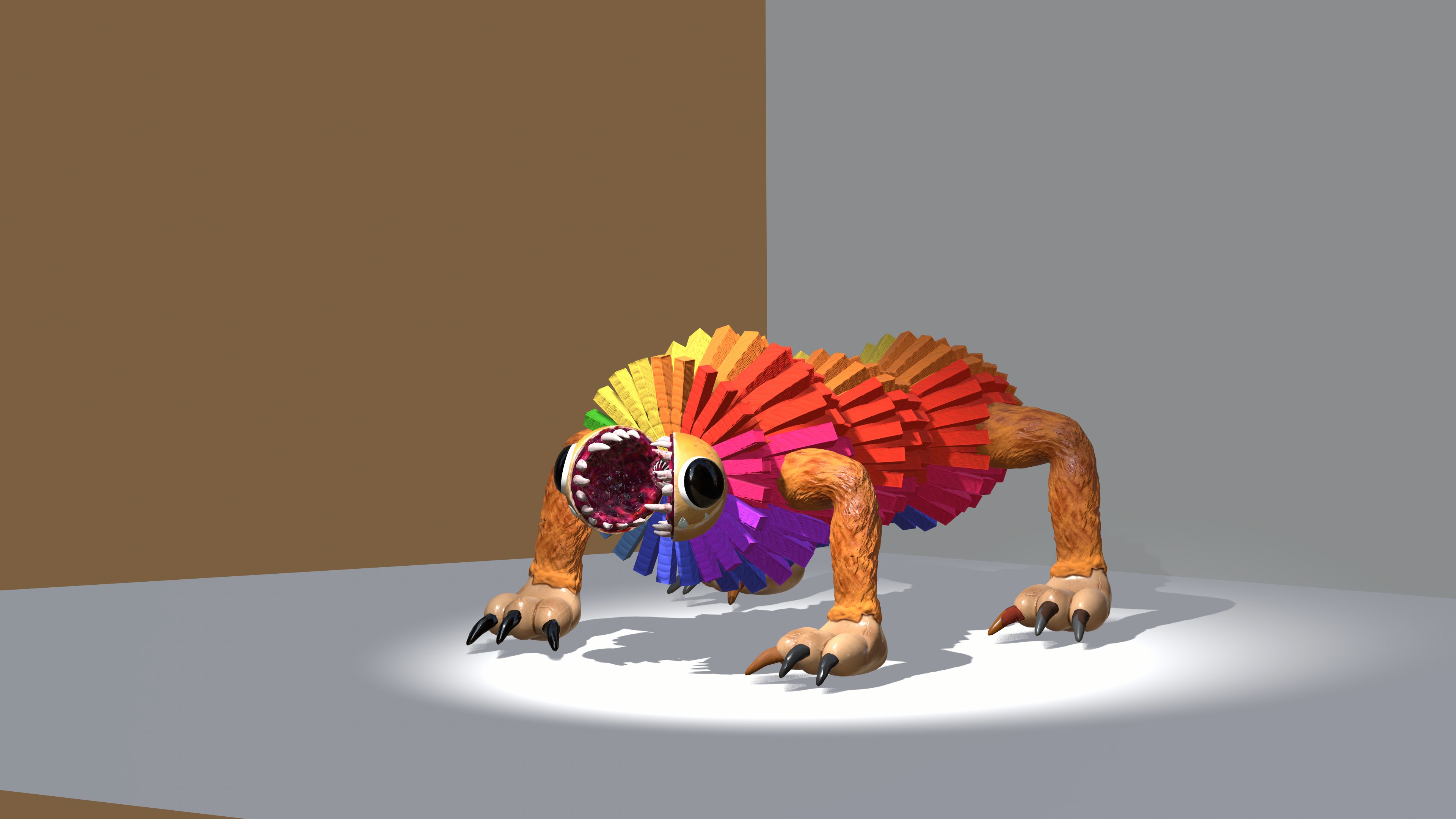 Yarnaby Poppy Playtime 4 Low-poly 3D model_4