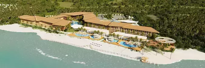 hotel de luxo na praia