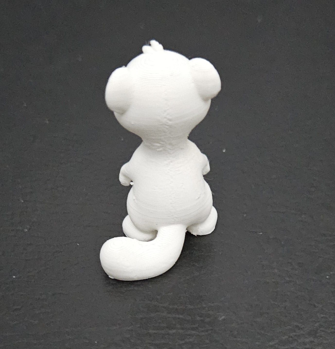 Ferret Cartoon 3D print model_8