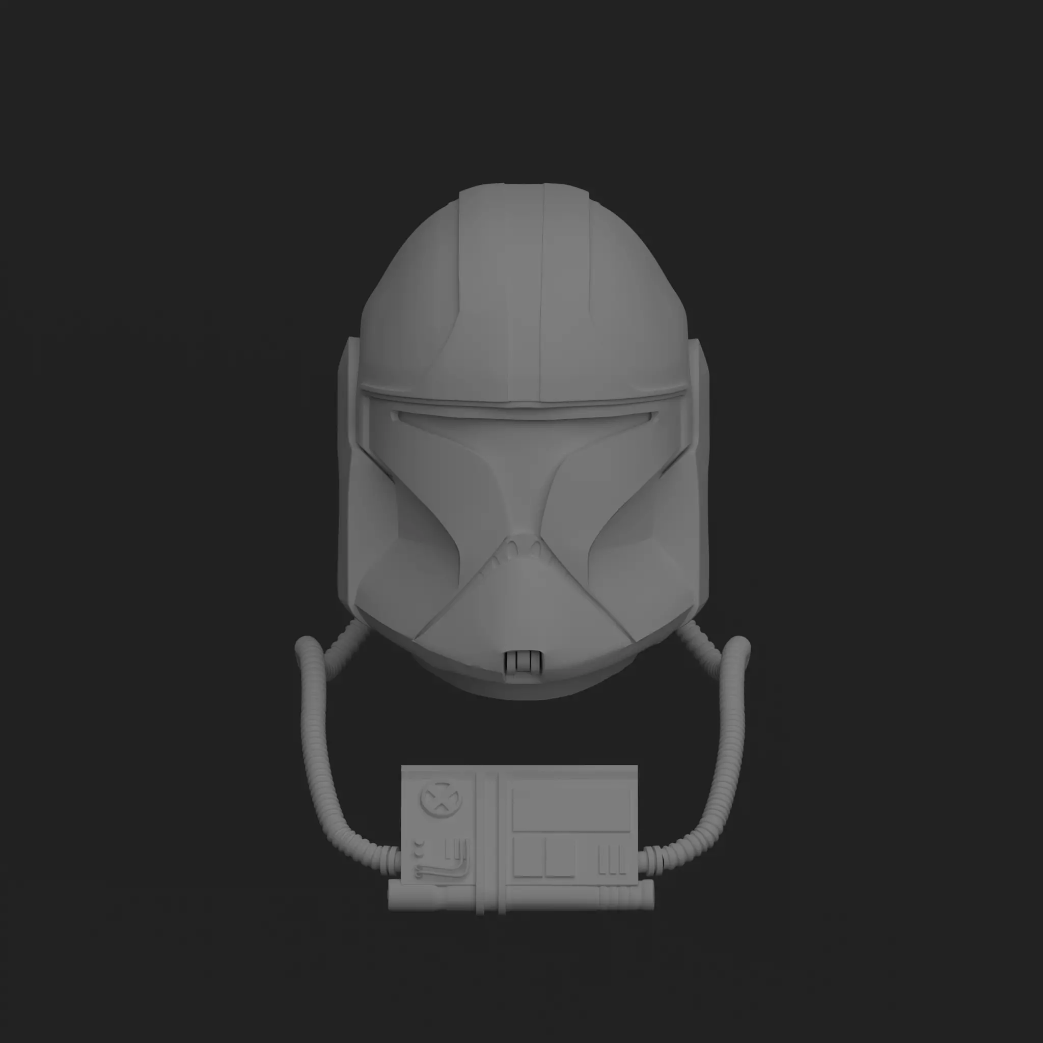 Clone Pilot Phase 1 Helmet - One12 - STL files 3D print model_0