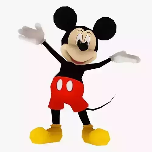 Mickey Mouse Figure 3D
