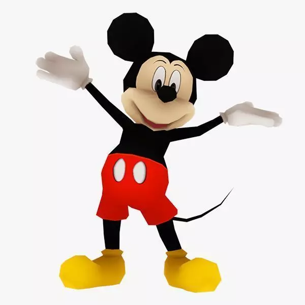 Mickey Mouse Figure 3D 3D print model_0