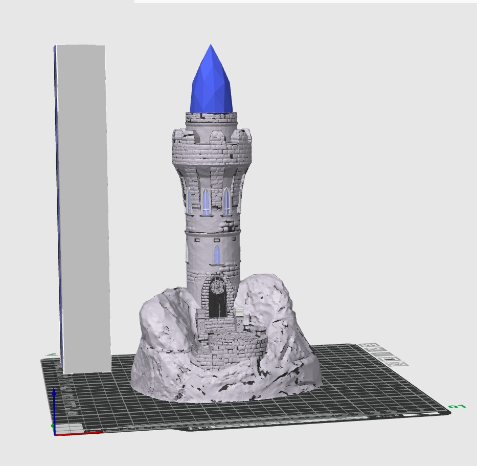 Celestial Citadel 3D print model_2