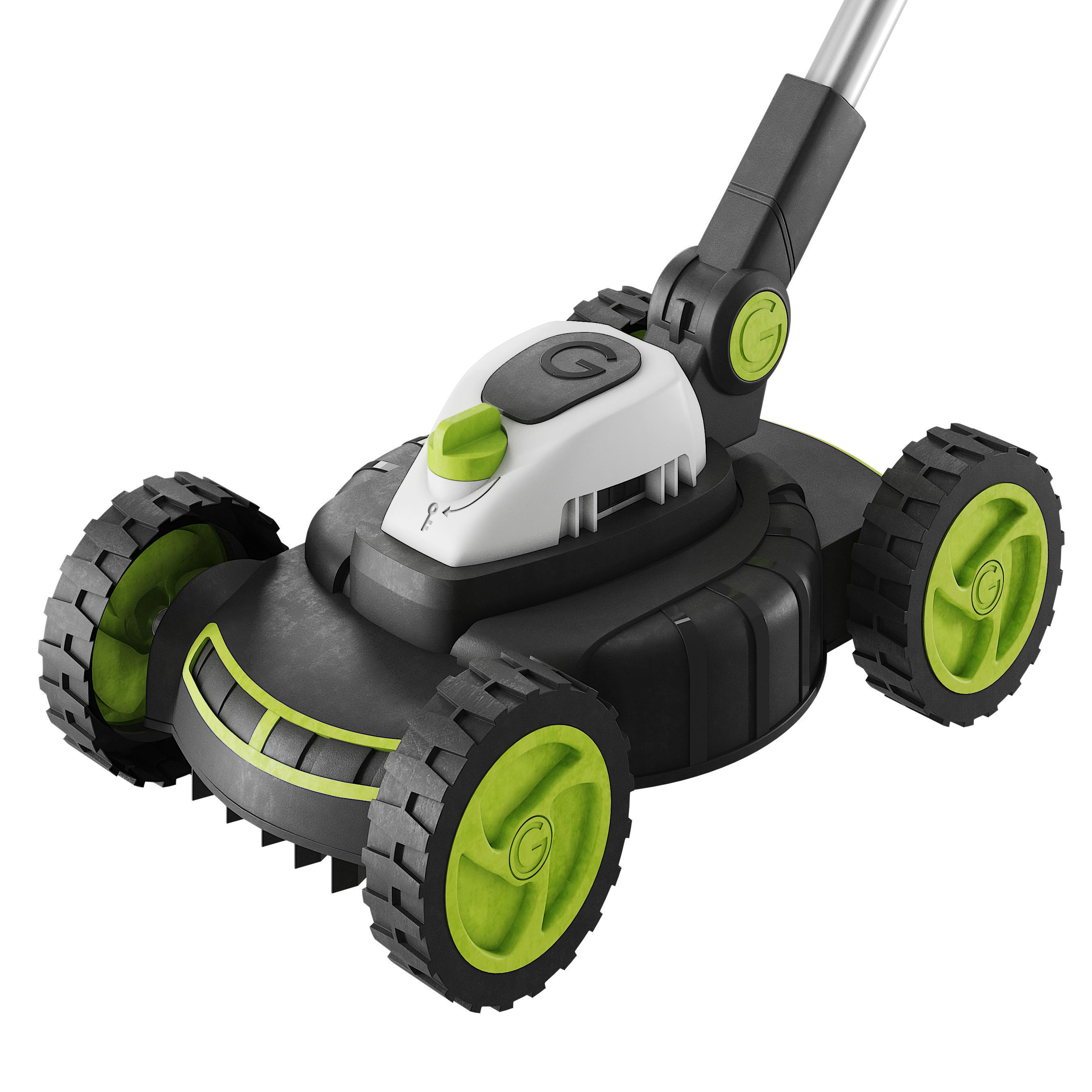 Lawn mower by Gtech 3D model_1